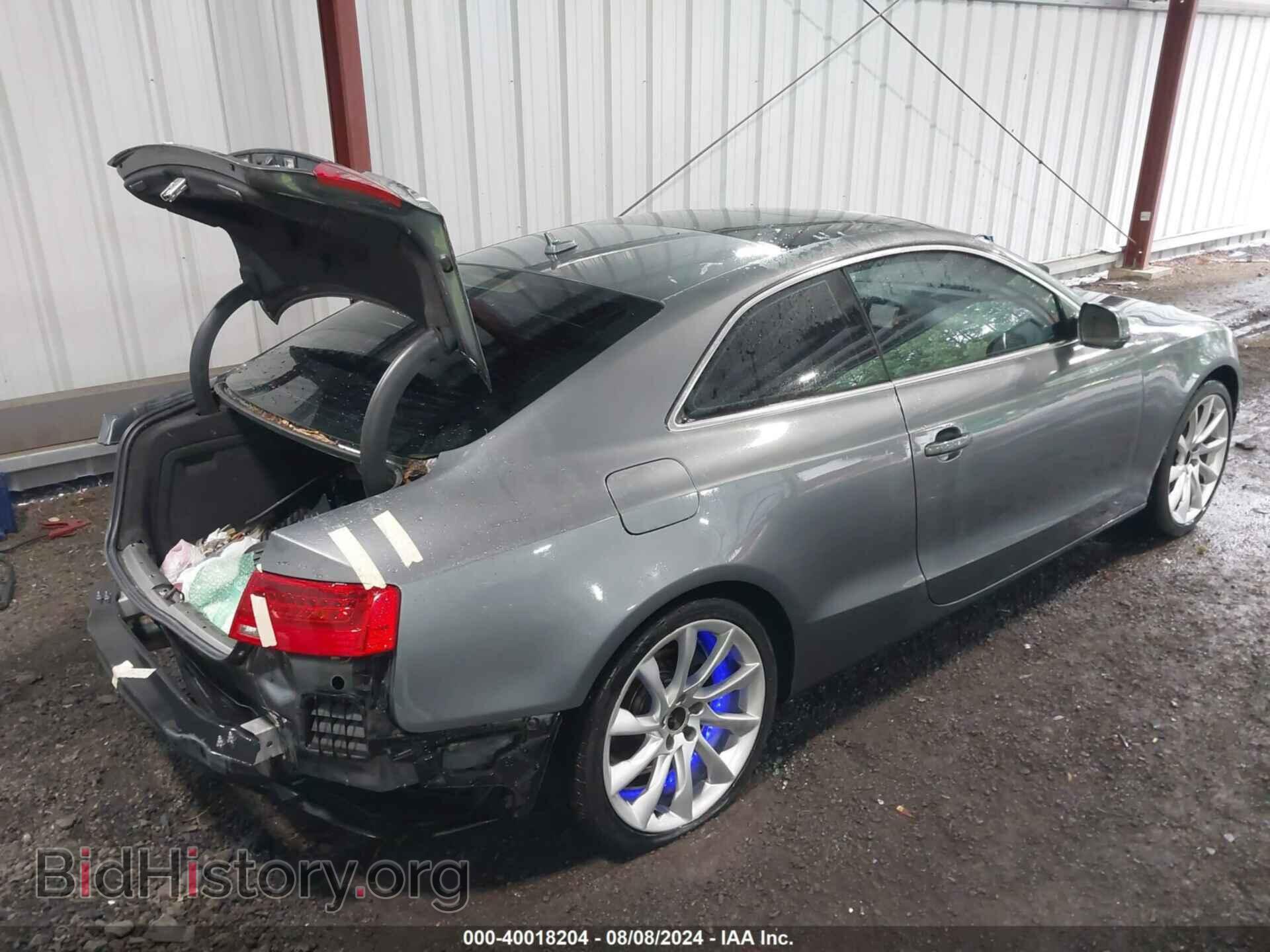 2013 AUDI A5 - VIN: WAULFAFR4DA047164 - Фото 4