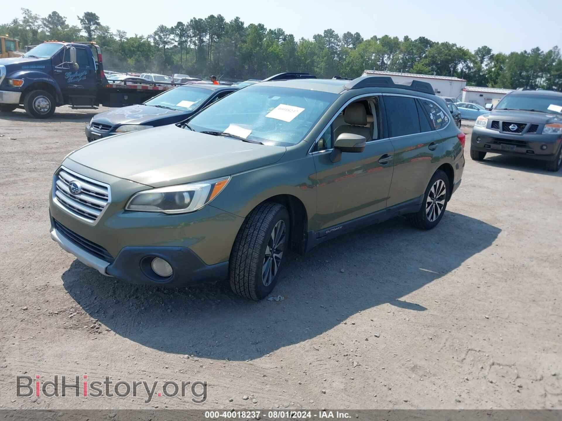 2015 SUBARU OUTBACK - VIN: 4S4BSALC7F3351053 - Фото 2