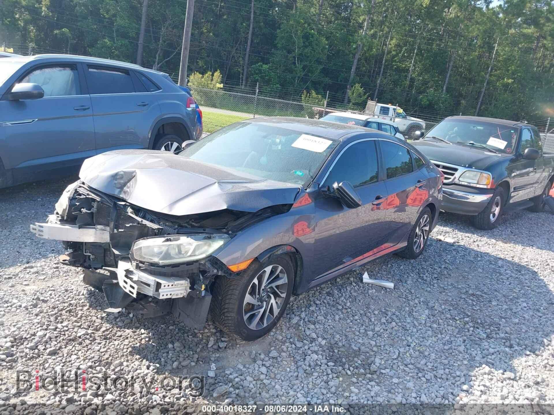 2016 HONDA CIVIC - VIN: 19XFC2F70GE052358 - Фото 2