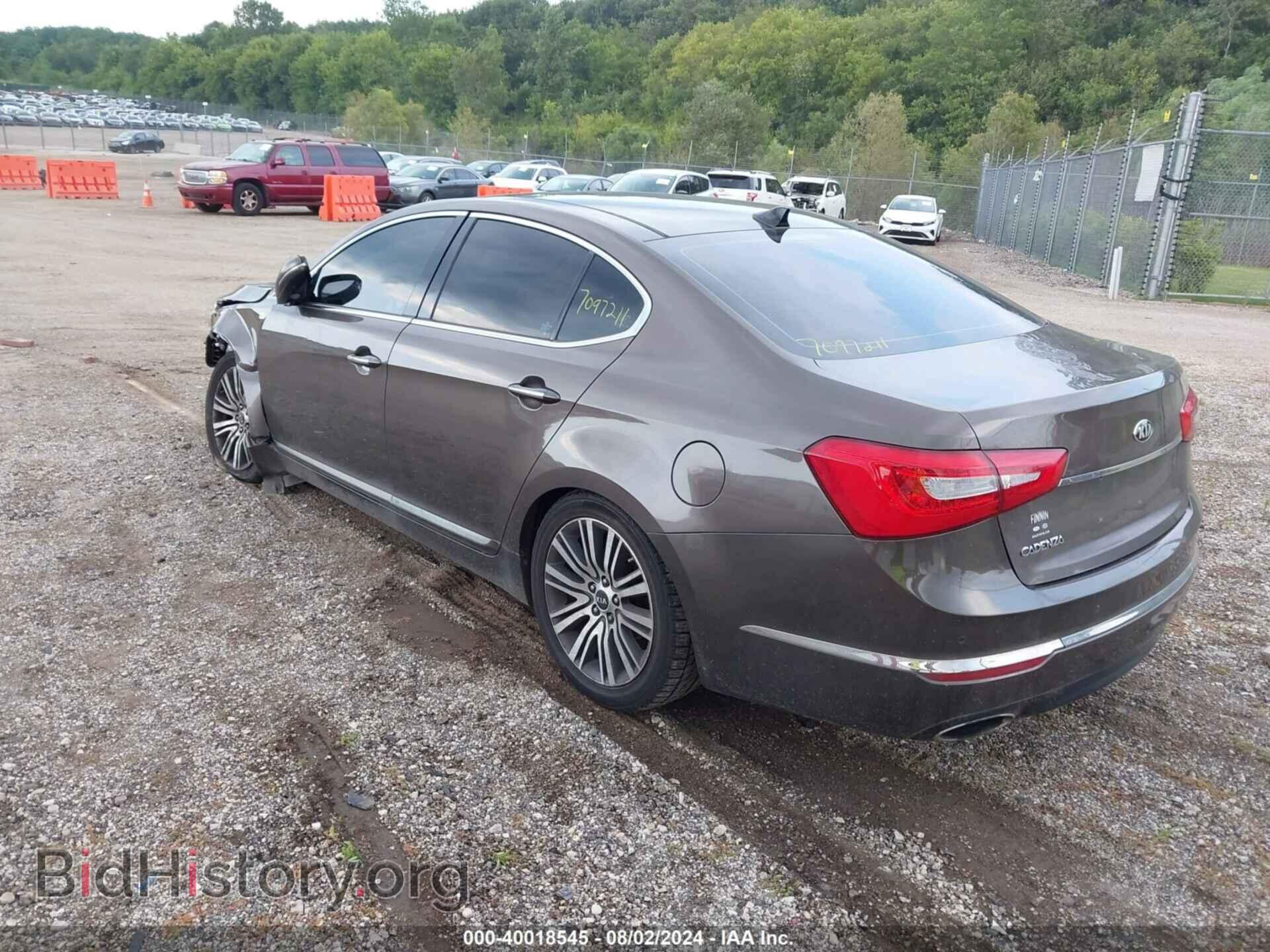 2014 KIA CADENZA - VIN: KNALN4D73E5140886 - Фото 3