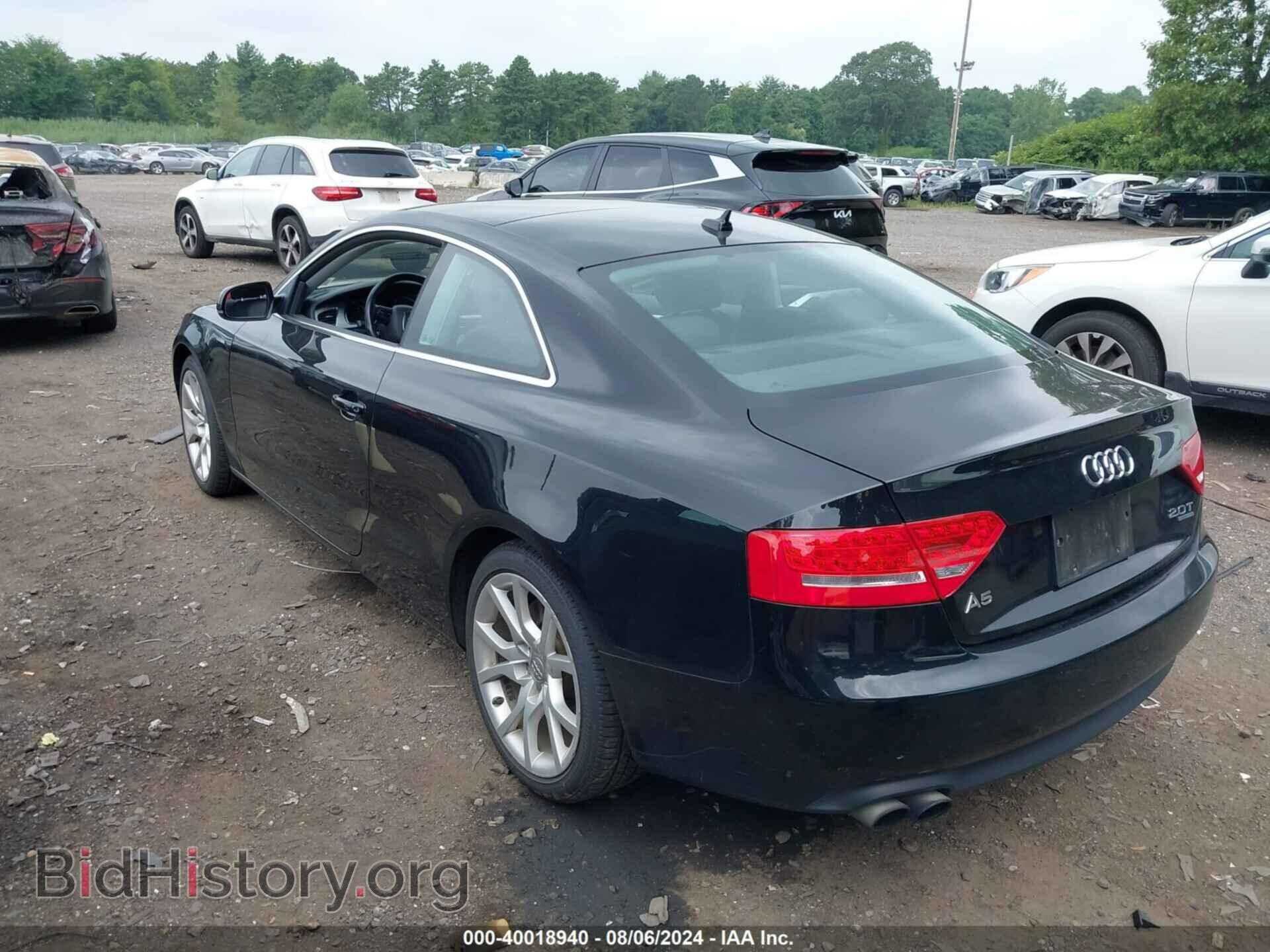 2012 AUDI A5 - VIN: WAULFAFR3CA004482 - Фото 3
