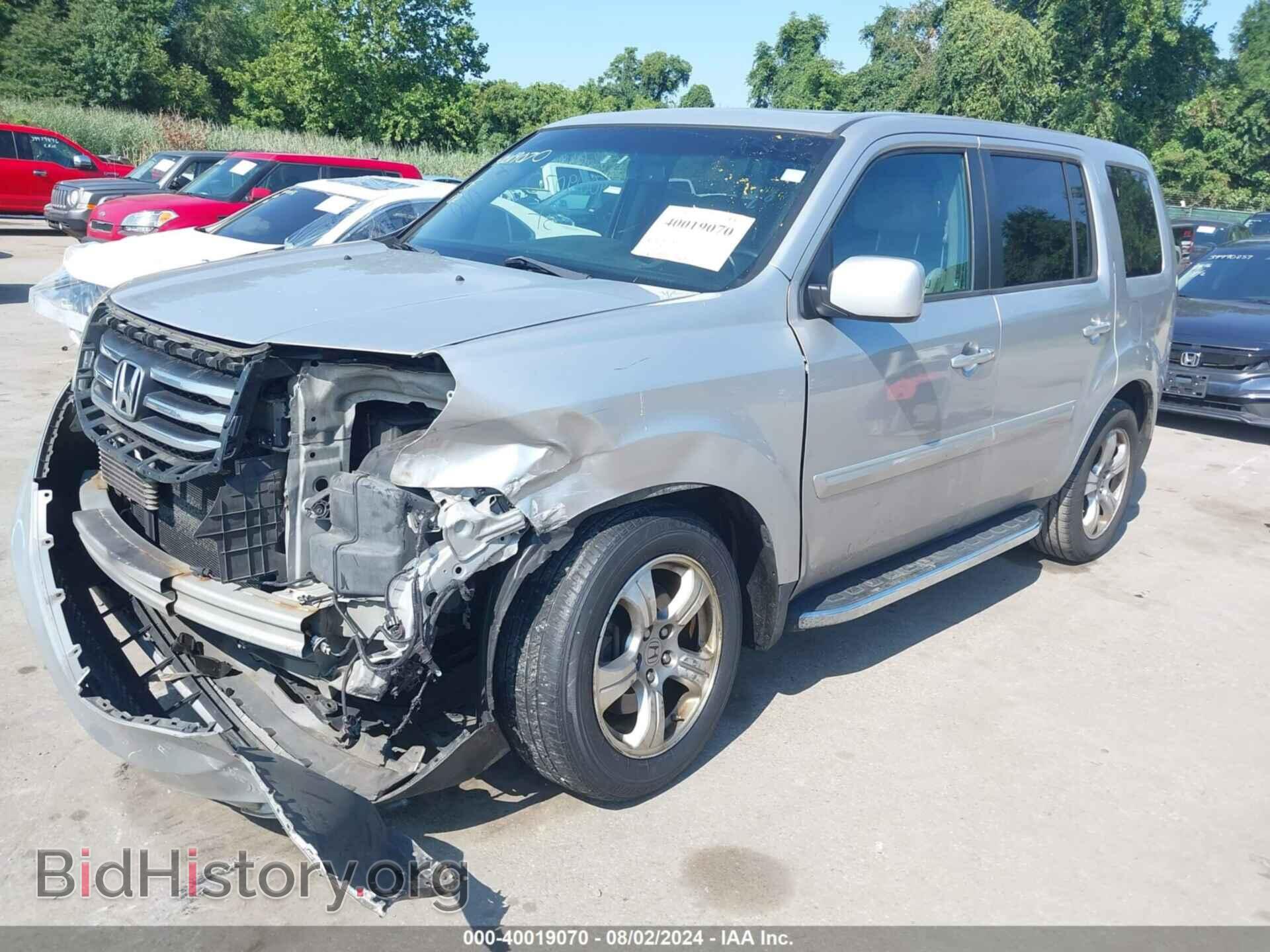2012 HONDA PILOT - VIN: 5FNYF4H58CB005381 - Фото 2