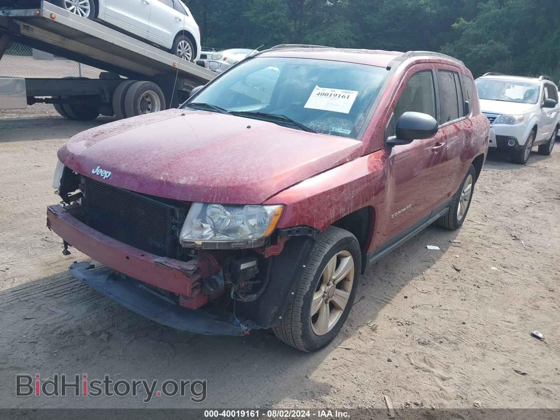 2012 JEEP COMPASS - VIN: 1C4NJDBB2CD625750 - Фото 2