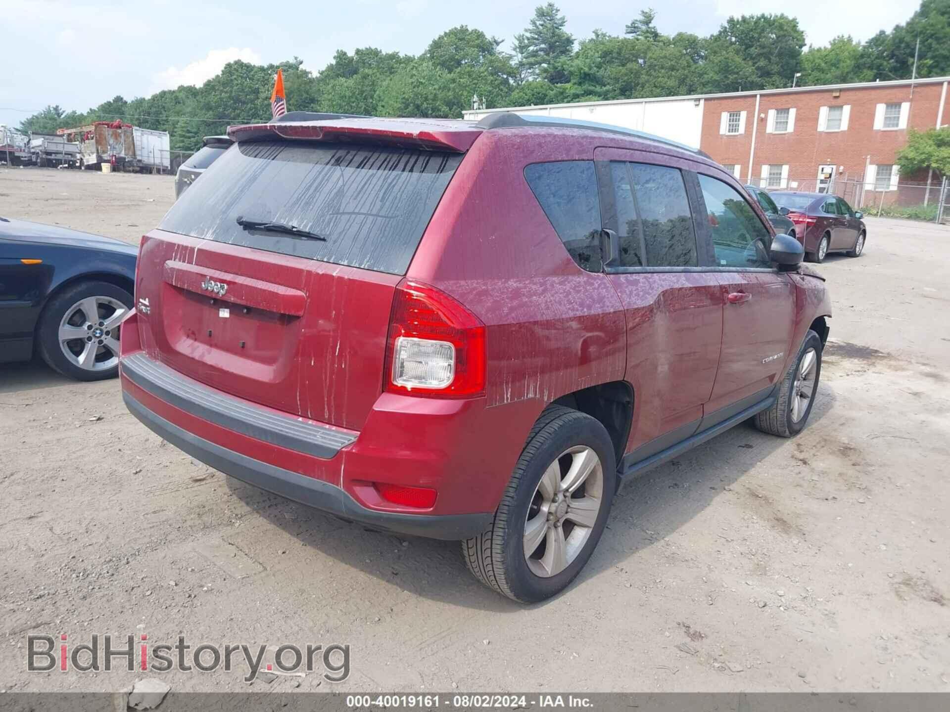 2012 JEEP COMPASS - VIN: 1C4NJDBB2CD625750 - Фото 4