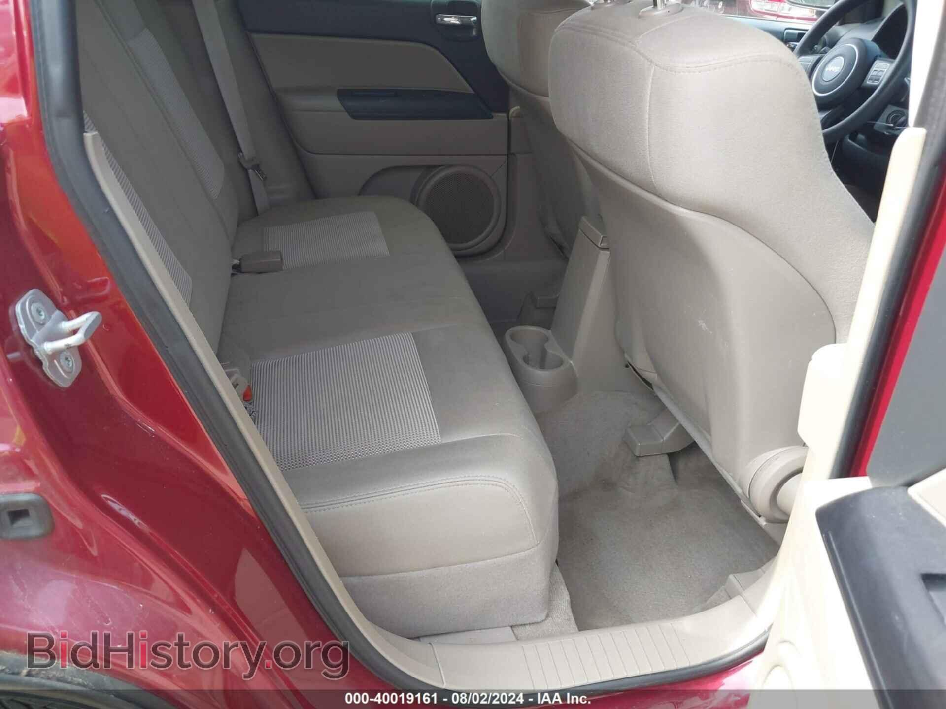 2012 JEEP COMPASS - VIN: 1C4NJDBB2CD625750 - Фото 8