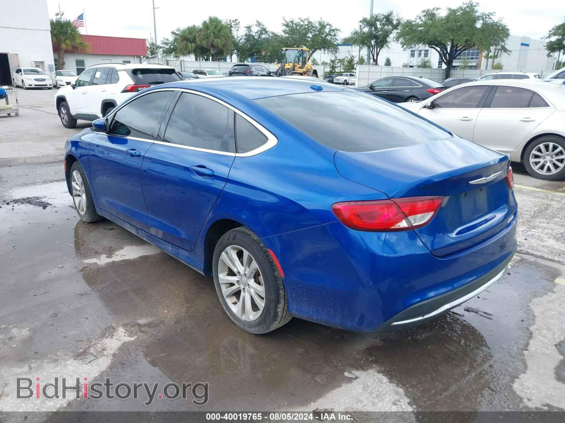 2015 CHRYSLER 200 - VIN: 1C3CCCAB3FN758274 - Фото 3
