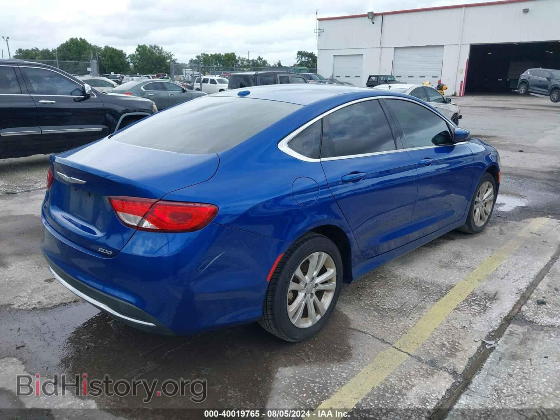 2015 CHRYSLER 200 - VIN: 1C3CCCAB3FN758274 - Фото 4