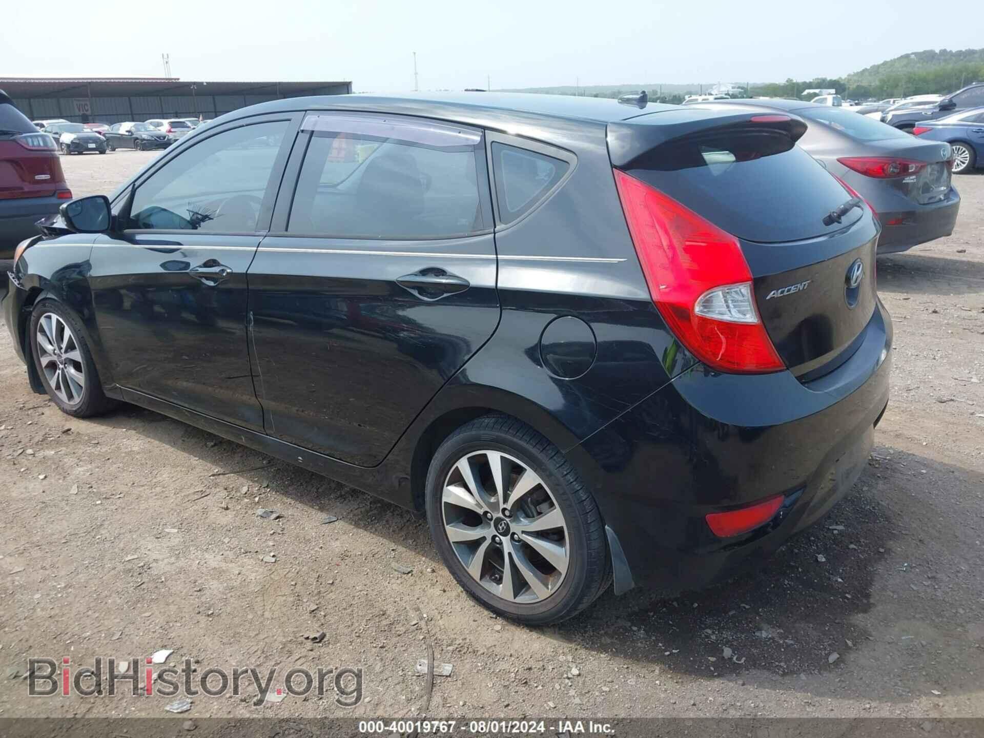 2016 HYUNDAI ACCENT - VIN: KMHCU5AEXGU246299 - Фото 3