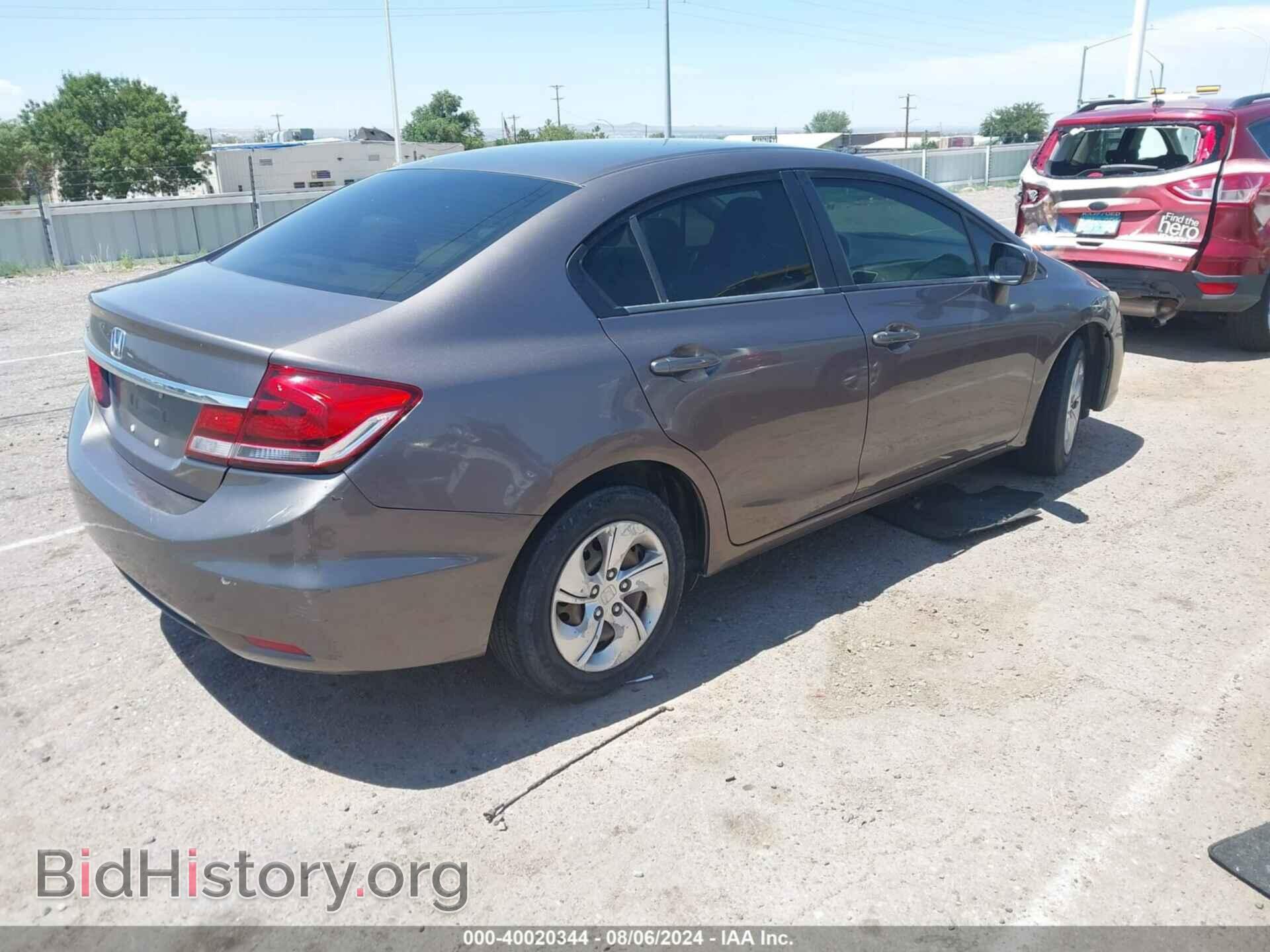 2014 HONDA CIVIC - VIN: 19XFB2F58EE015234 - Фото 4