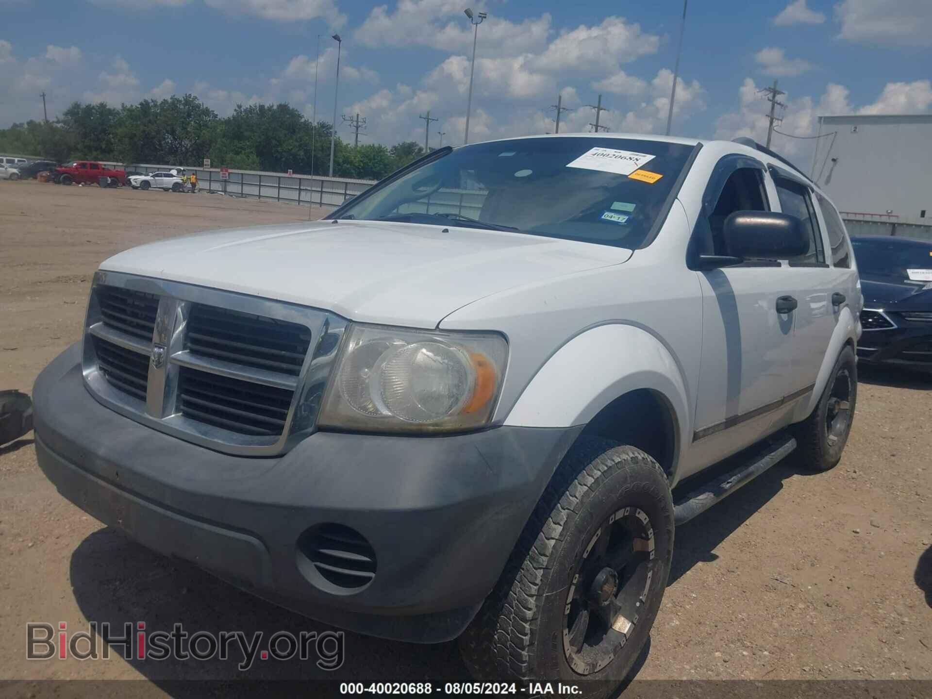 2008 DODGE DURANGO - VIN: 1D8HD38KX8F105461 - Фото 2