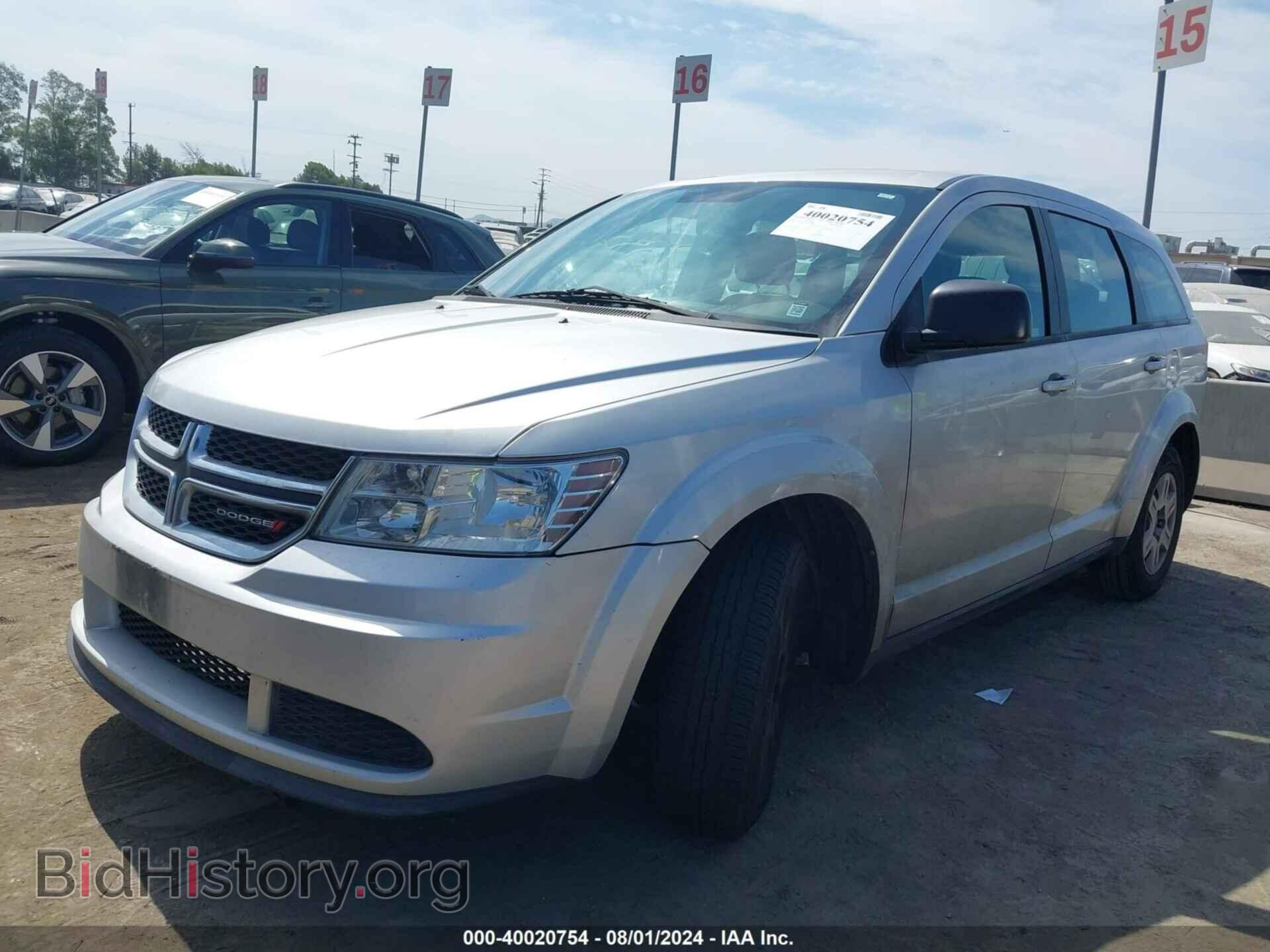 2012 DODGE JOURNEY - VIN: 3C4PDCAB4CT265385 - Фото 2