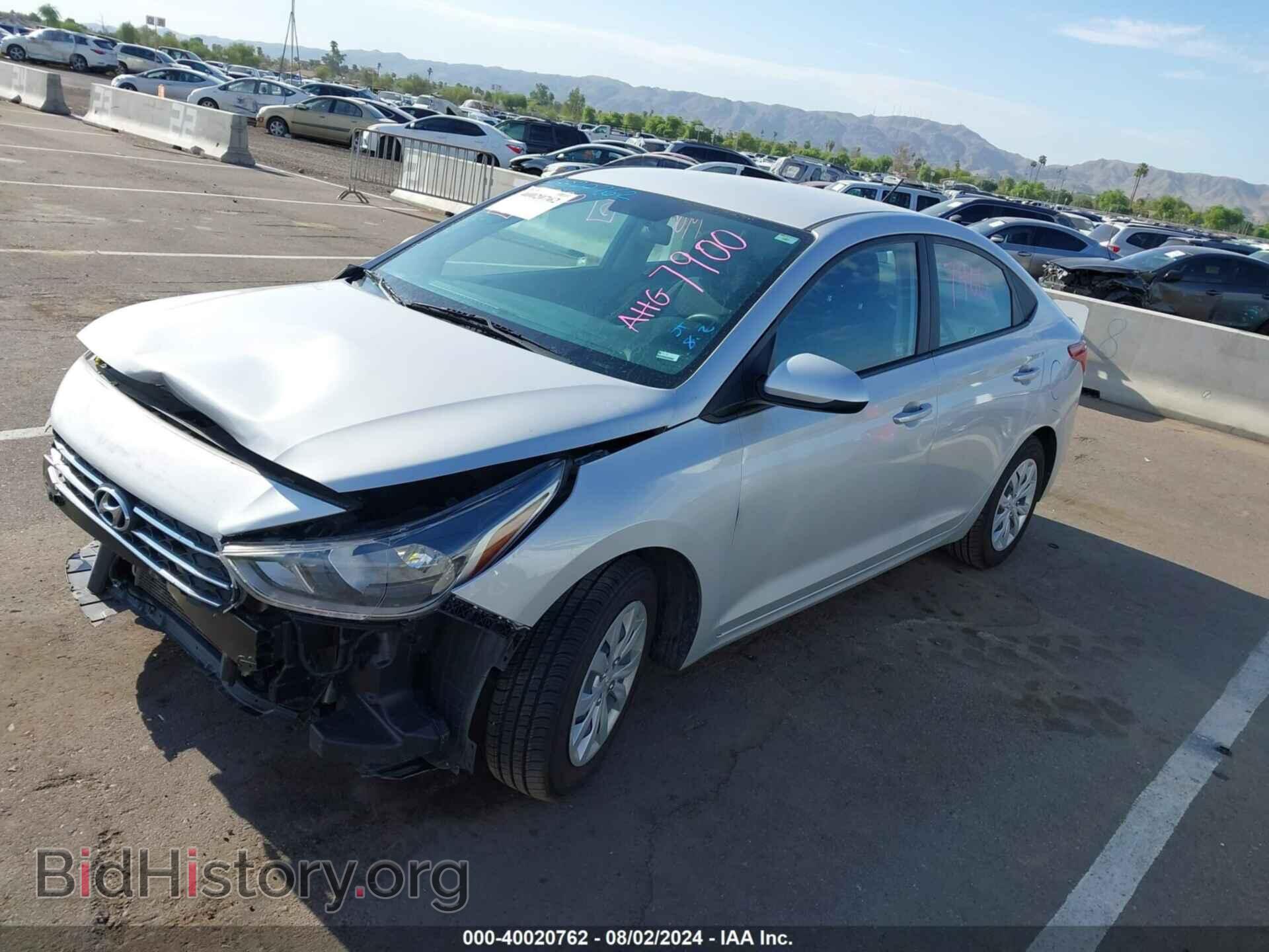 2021 HYUNDAI ACCENT - VIN: 3KPC24A68ME147116 - Фото 2