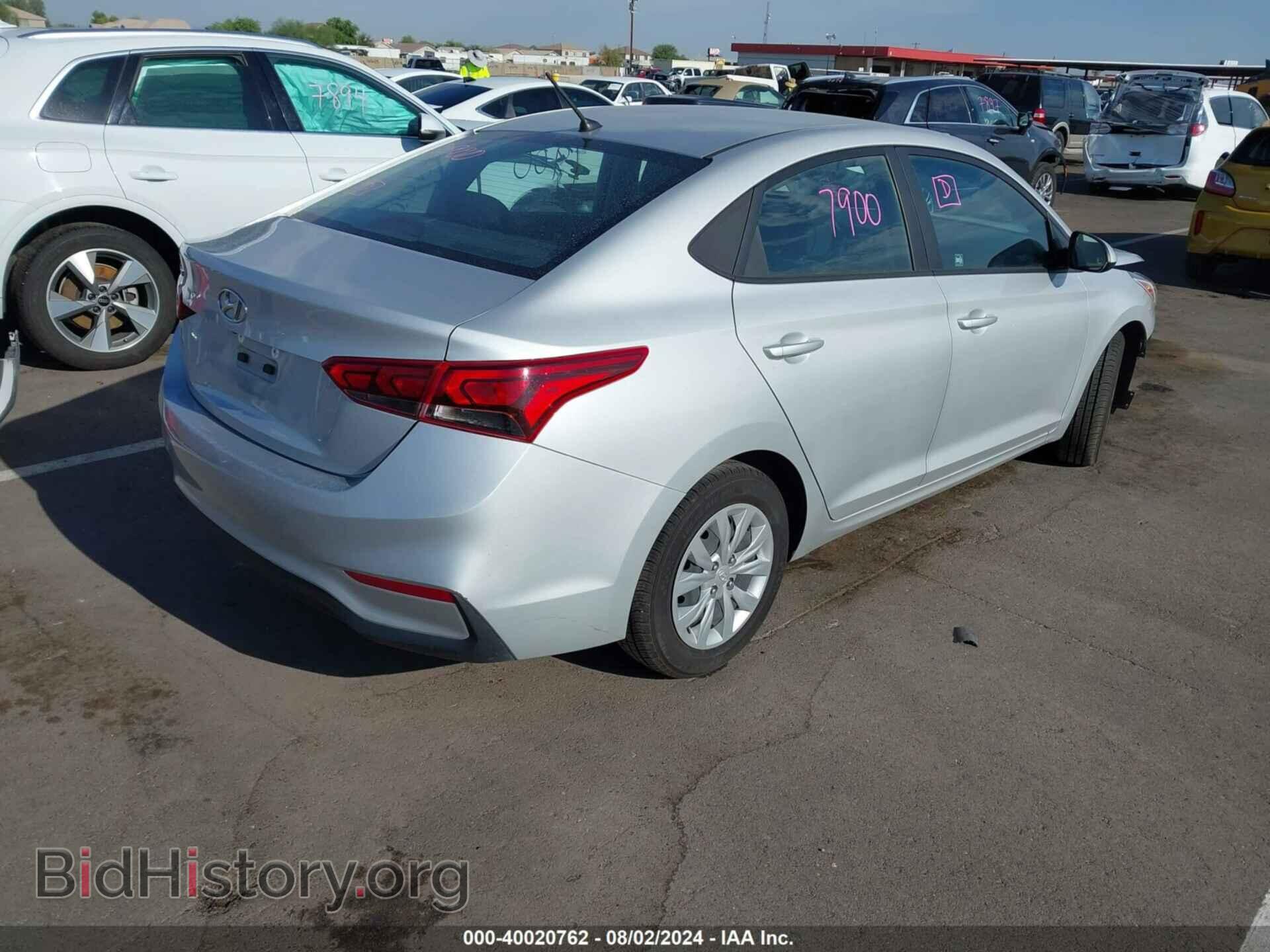 2021 HYUNDAI ACCENT - VIN: 3KPC24A68ME147116 - Фото 4