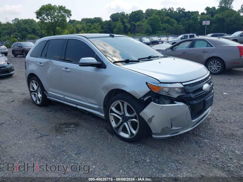 2012 Ford EDGE Sport (VIN 2FMDK4AK6CBA51875) — фото 1 из 11, IAAI, повреждение: передняя часть