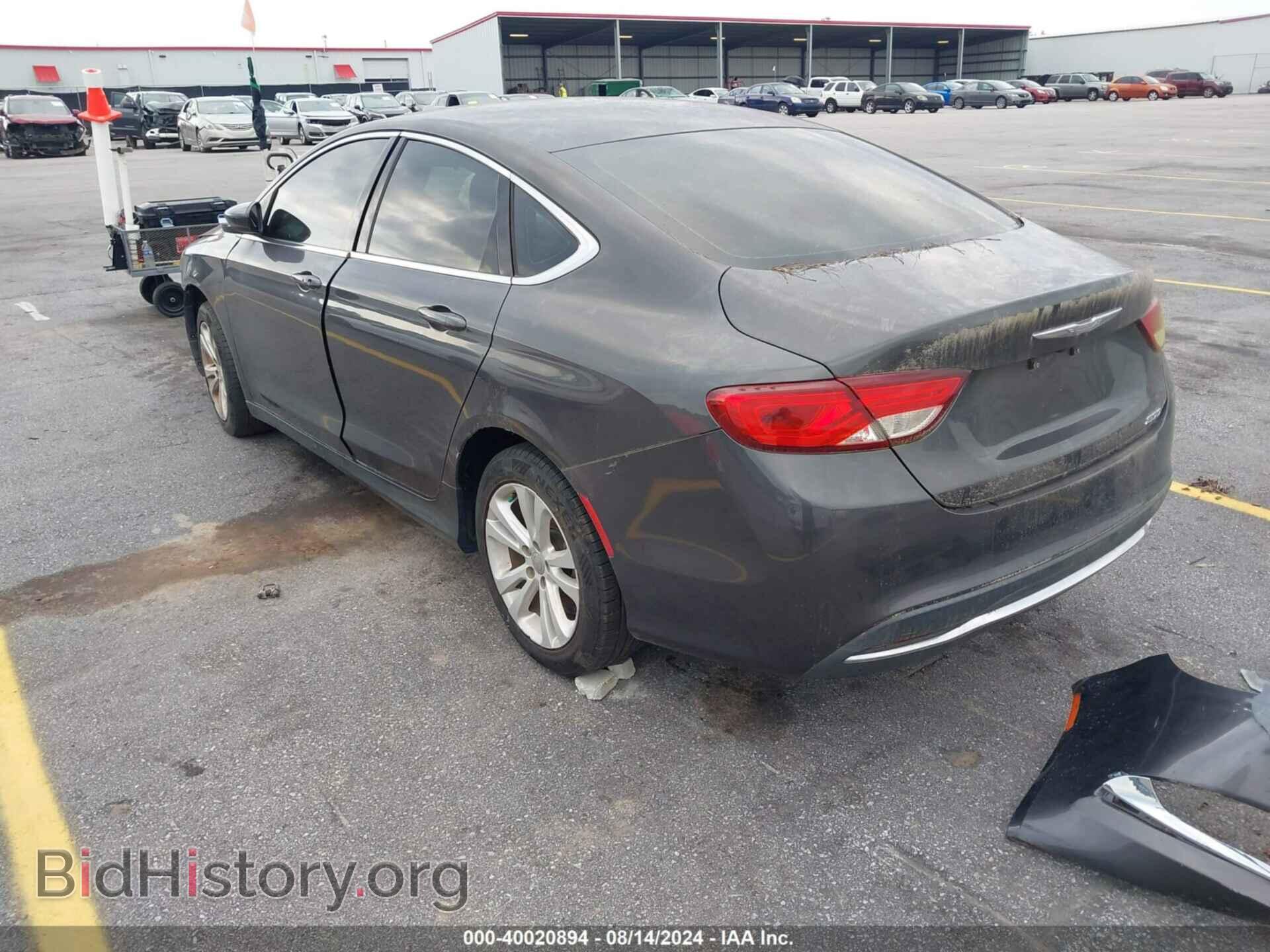 2016 CHRYSLER 200 - VIN: 1C3CCCAB3GN116994 - Фото 3
