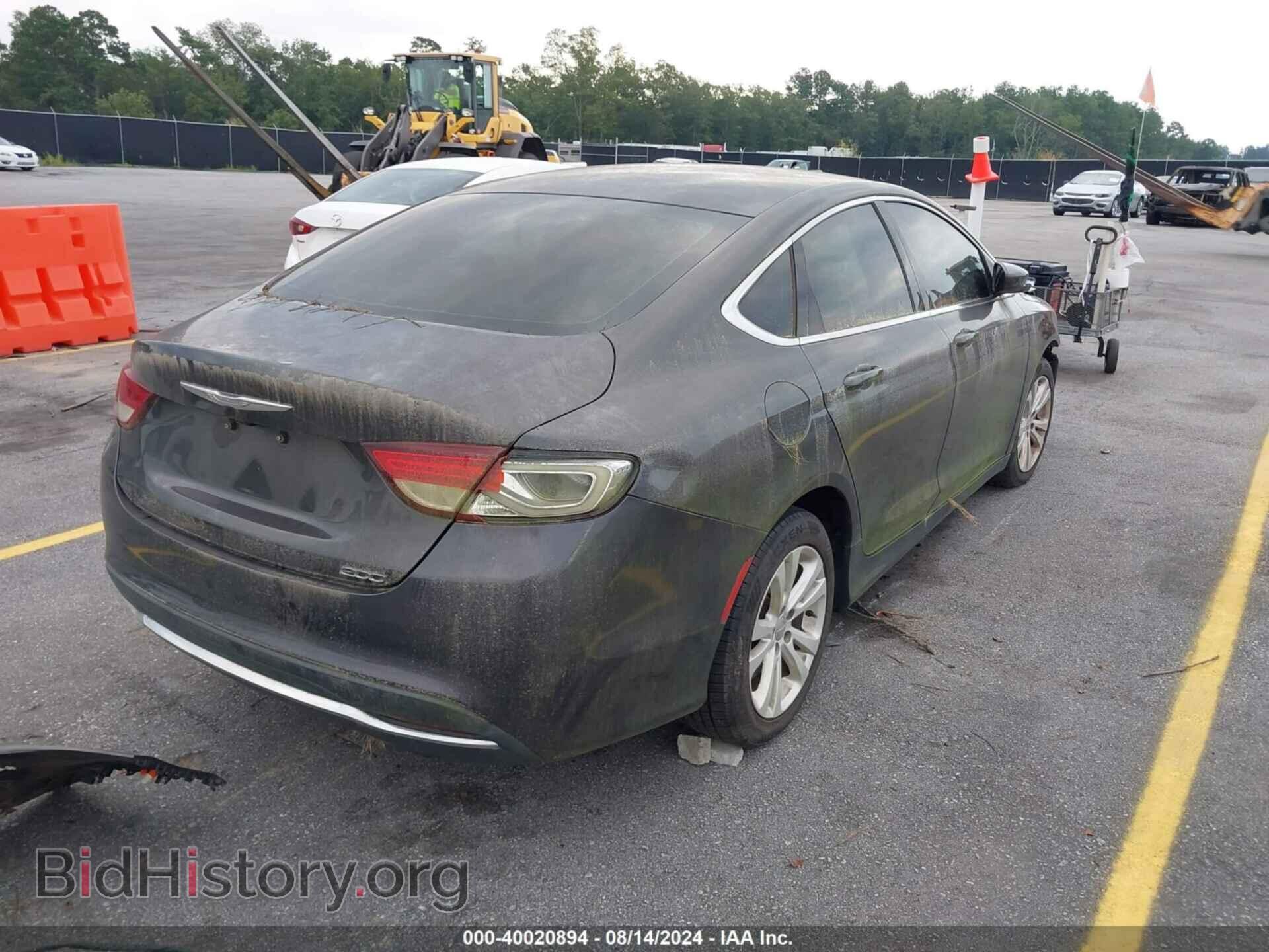 2016 CHRYSLER 200 - VIN: 1C3CCCAB3GN116994 - Фото 4