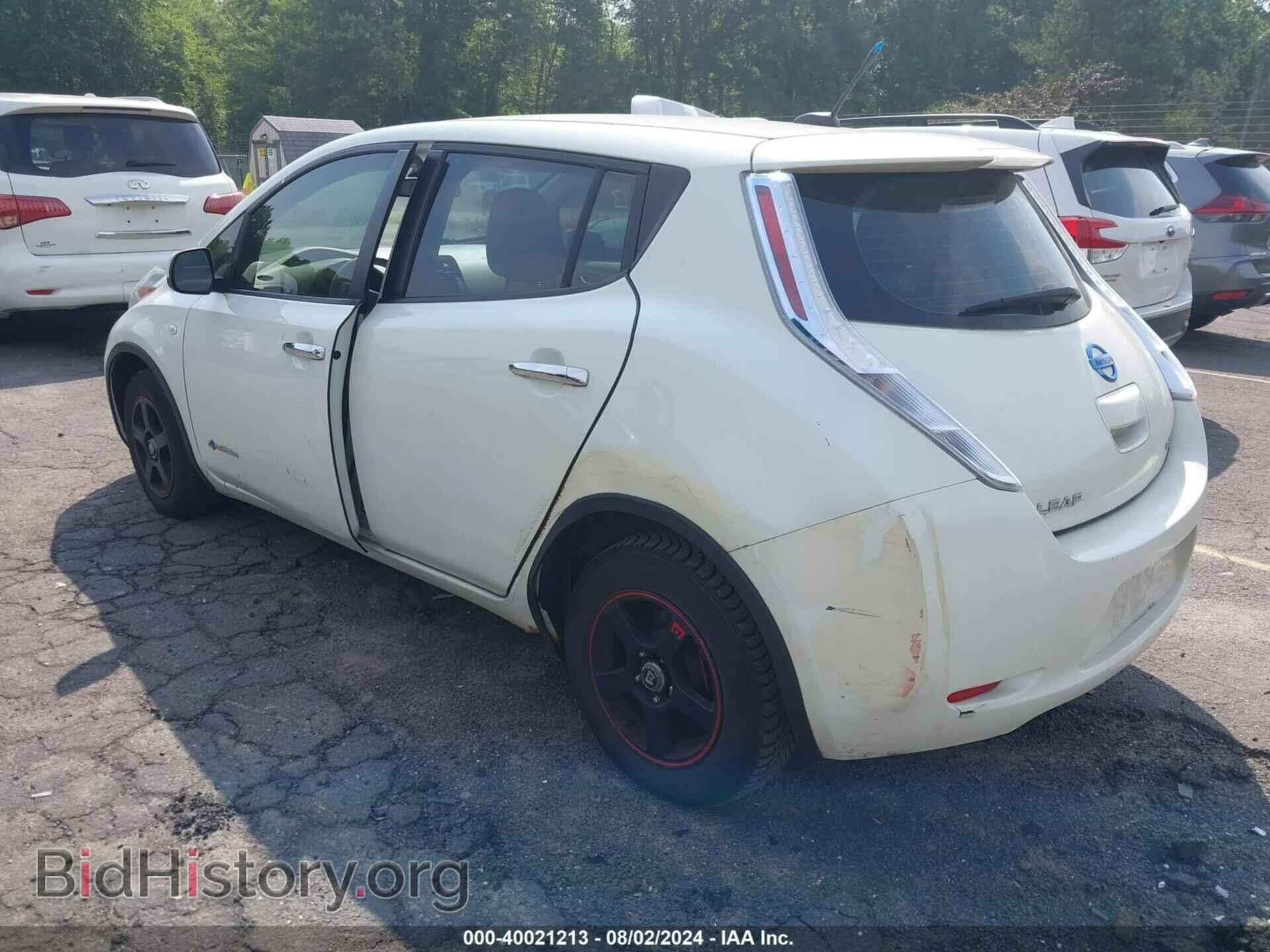 2012 NISSAN LEAF - VIN: JN1AZ0CP7CT022375 - Фото 3
