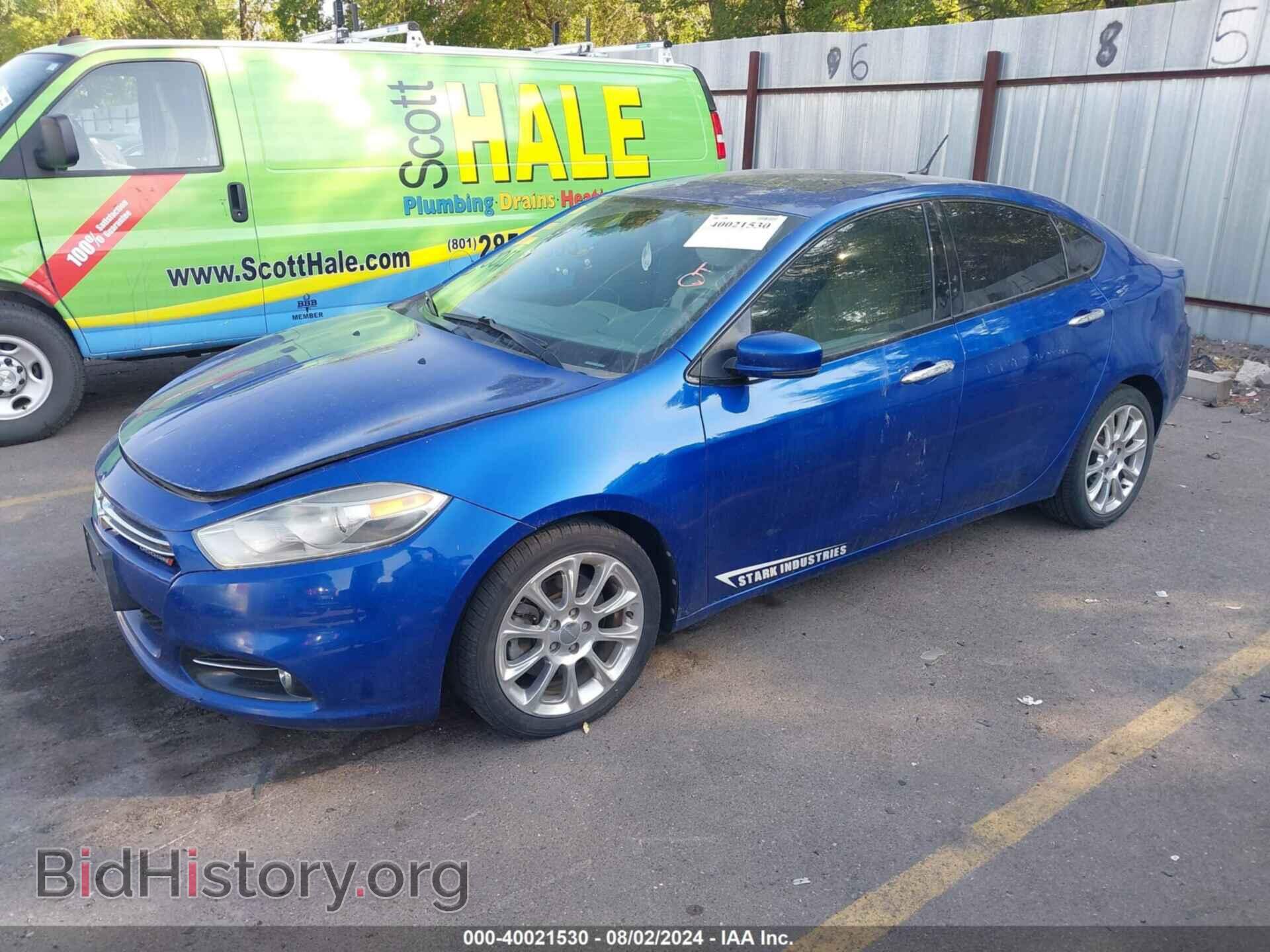 2013 DODGE DART - VIN: 1C3CDFCH4DD107903 - Фото 2