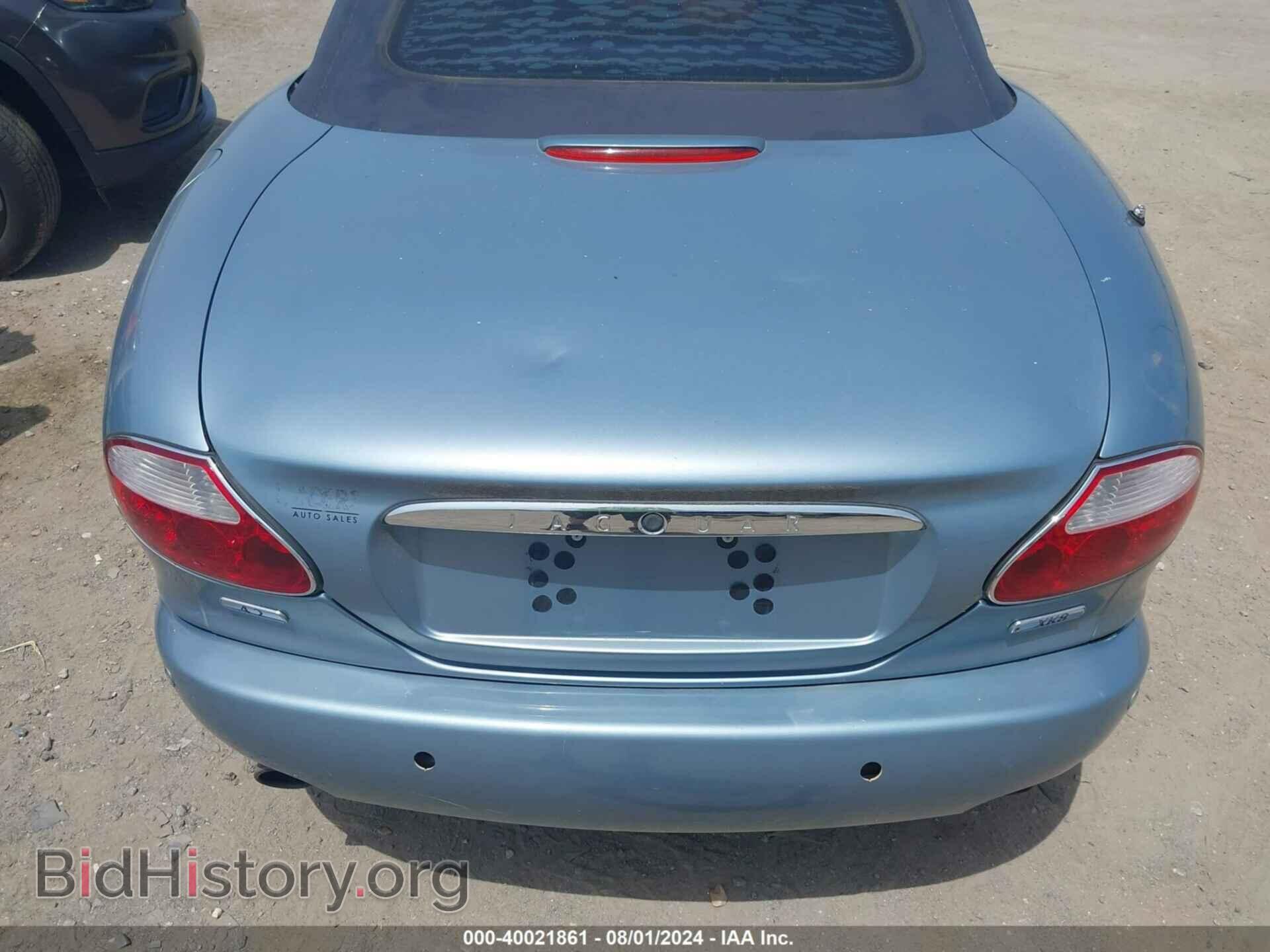 2006 JAGUAR XK8 - VIN: SAJDA42C262A45598 - Фото 12
