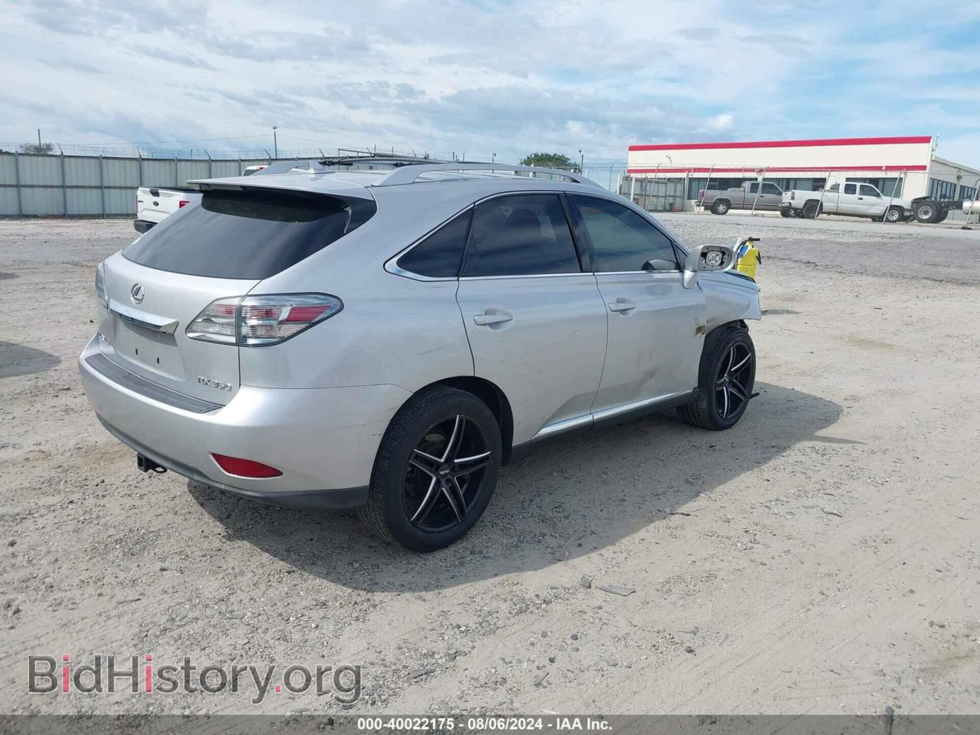 2010 LEXUS RX 350 - VIN: 2T2BK1BA8AC065809 - Фото 4