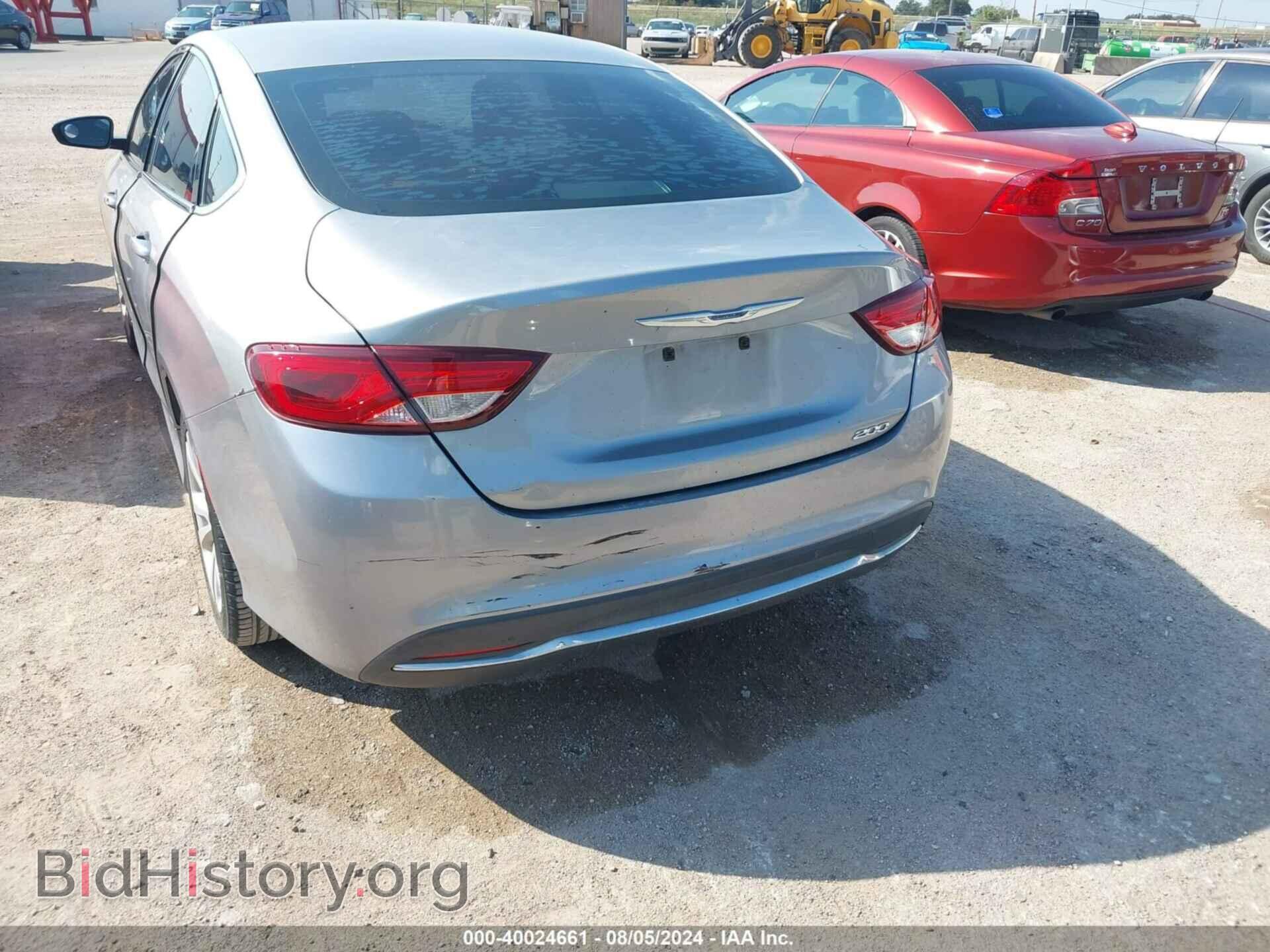 2015 CHRYSLER 200 - VIN: 1C3CCCAB9FN566972 - Фото 6