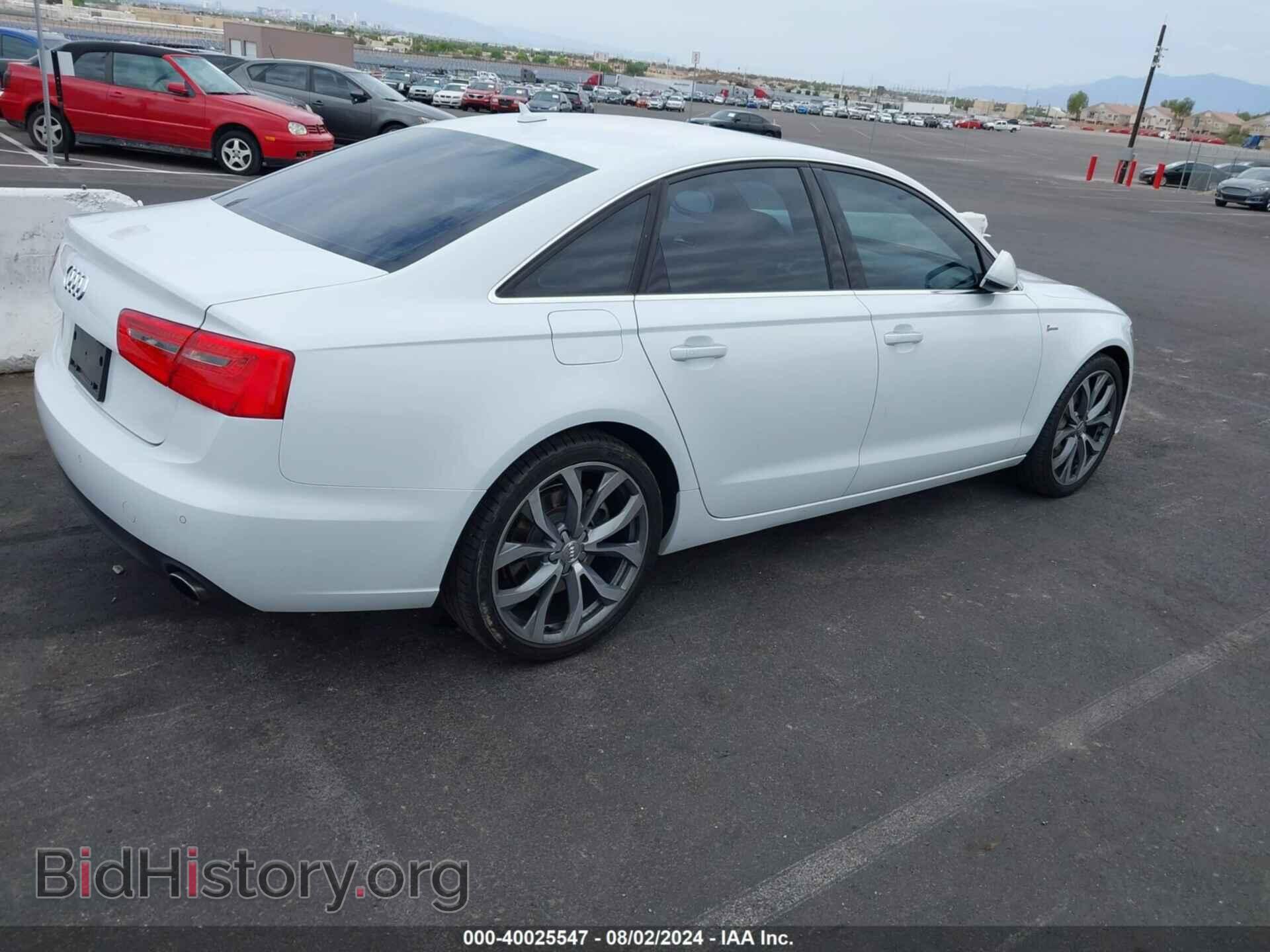 2013 AUDI A6 - VIN: WAUGGAFC7DN077097 - Фото 4