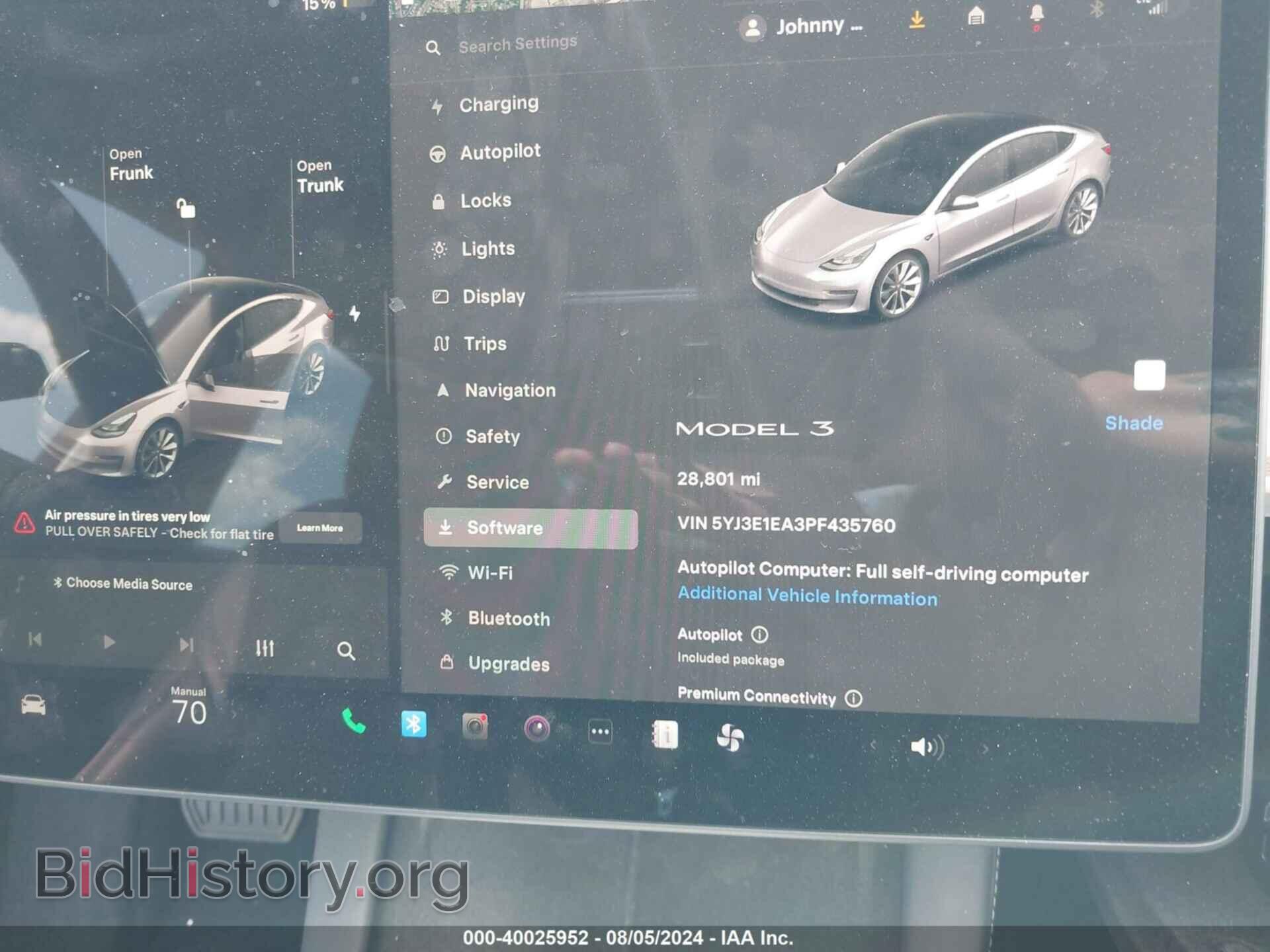 2023 TESLA MODEL 3 - VIN: 5YJ3E1EA3PF435760 - Фото 7