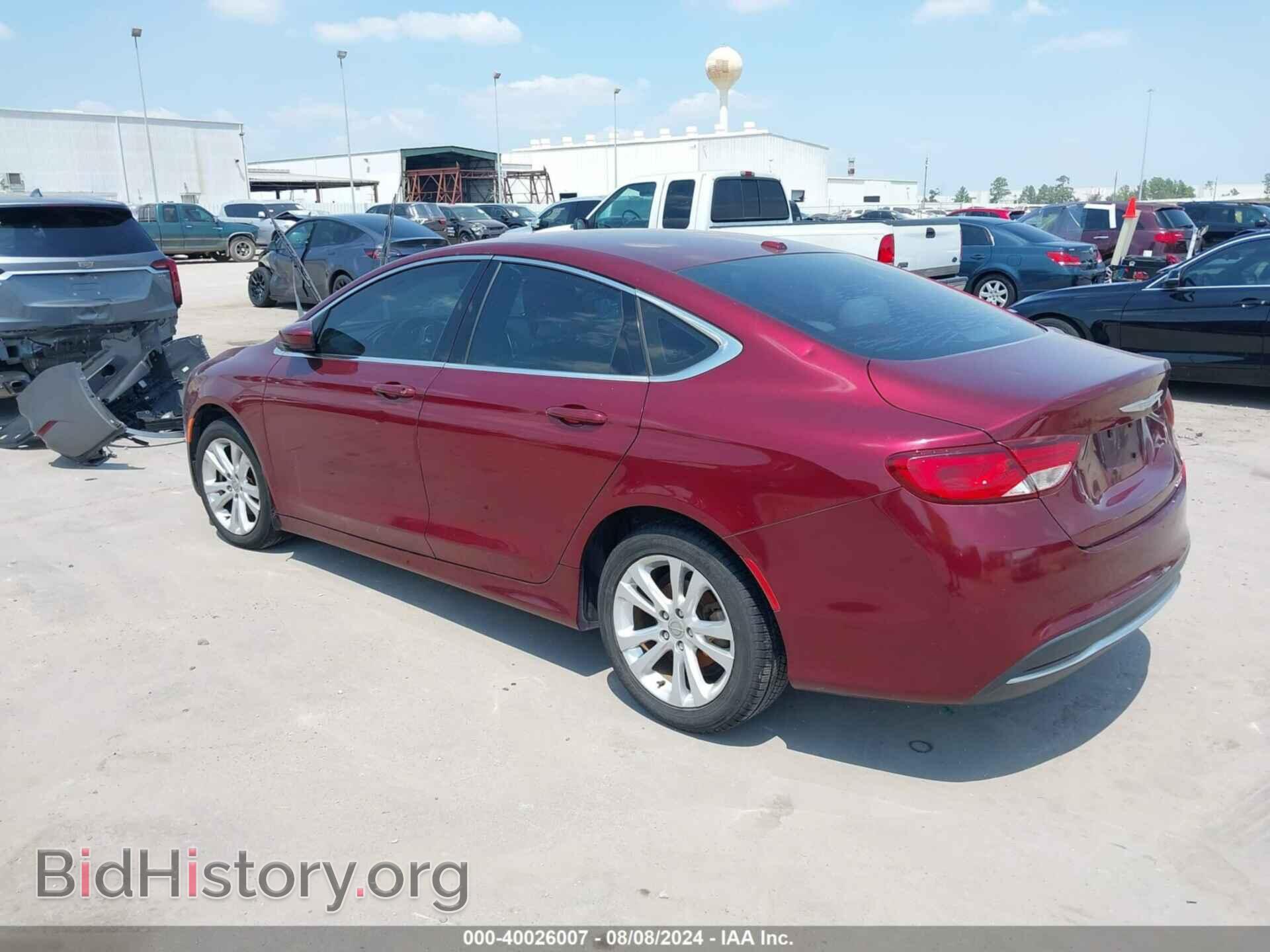 2015 CHRYSLER 200 - VIN: 1C3CCCAB2FN521422 - Фото 3