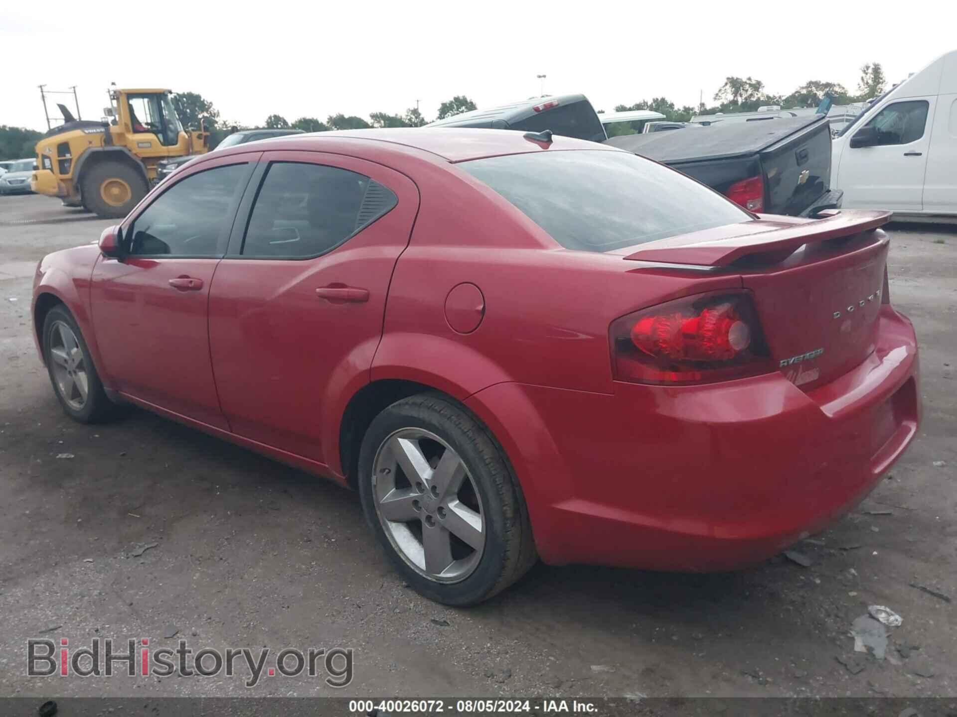 2011 DODGE AVENGER - VIN: 1B3BD2FG8BN583809 - Фото 3