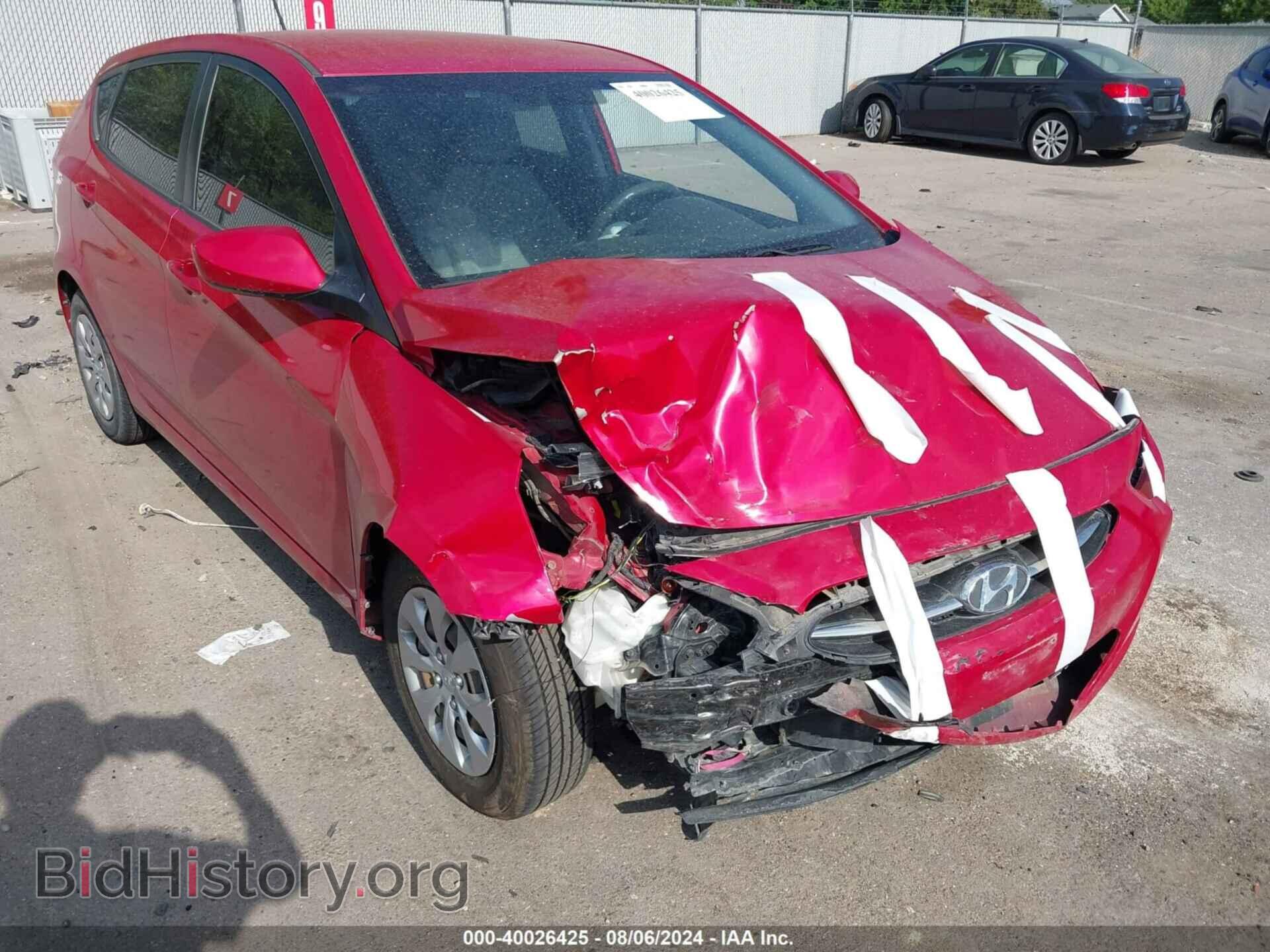 2016 HYUNDAI ACCENT - VIN: KMHCT5AE2GU237454 - Фото 6