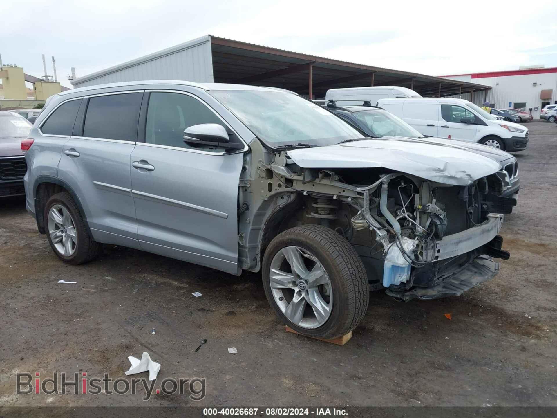 Фотография 5TDDZRFH9HS468651 - TOYOTA HIGHLANDER 2017