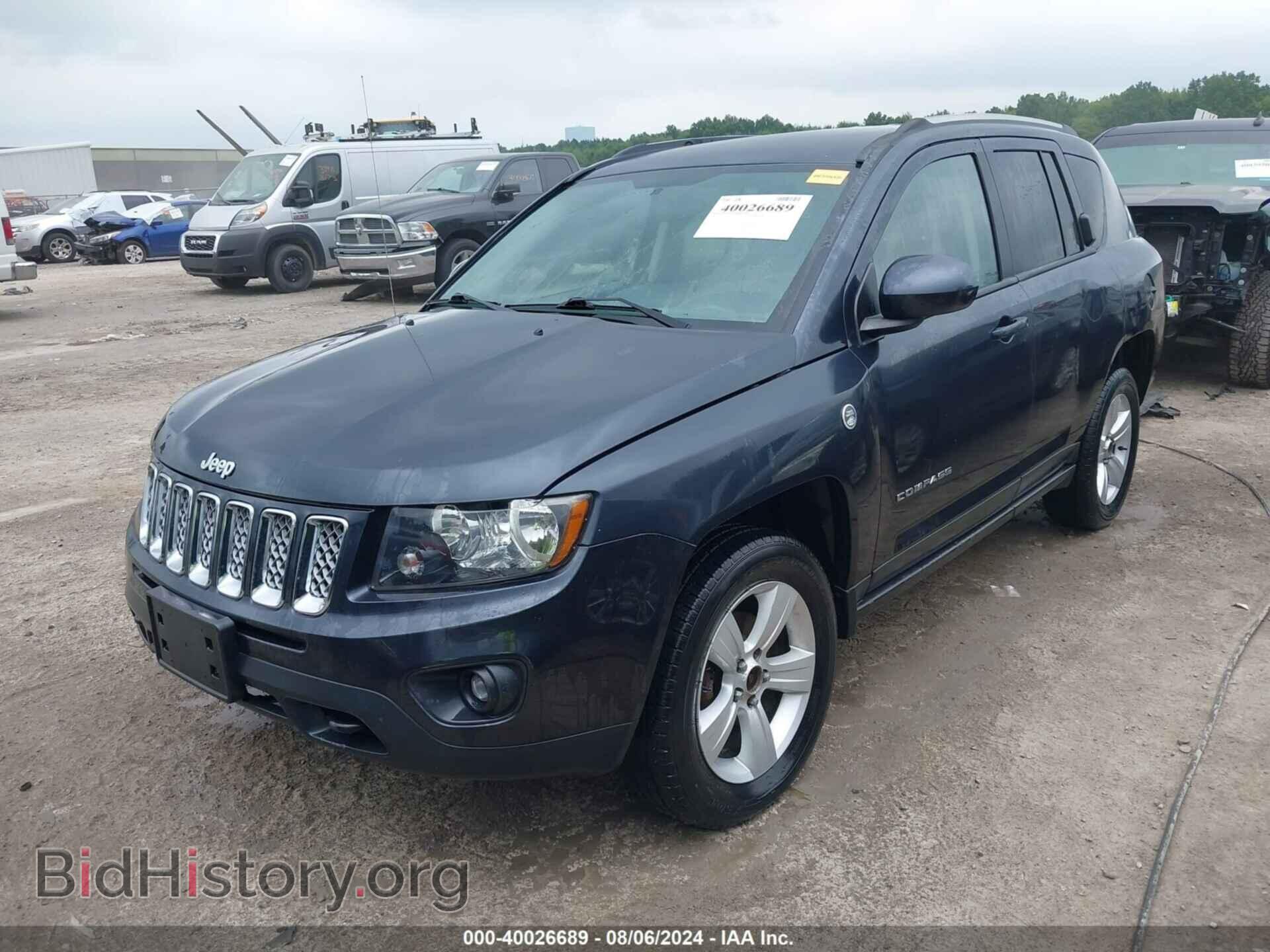 2014 JEEP COMPASS - VIN: 1C4NJDEBXED744130 - Фото 2