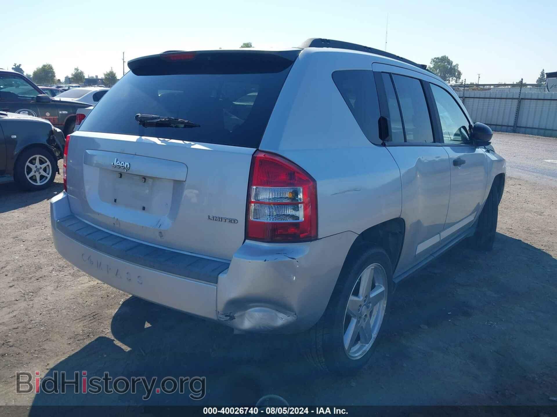 2007 JEEP COMPASS - VIN: 1J8FT57W17D192596 - Фото 4