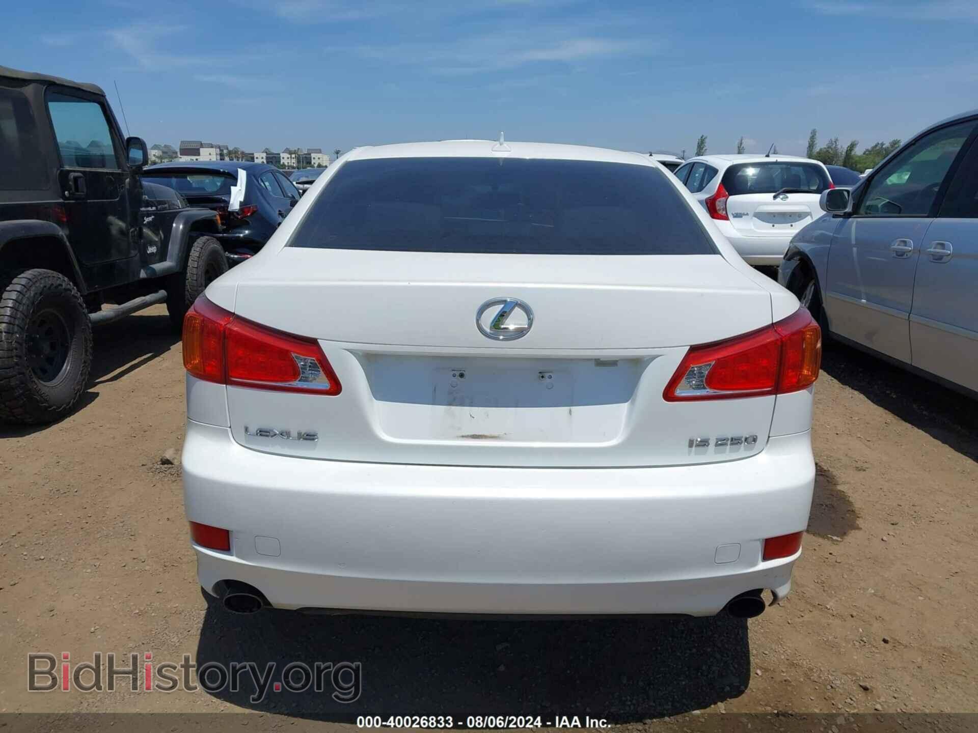 2010 LEXUS IS 250 - VIN: JTHBF5C20A2095066 - Фото 16