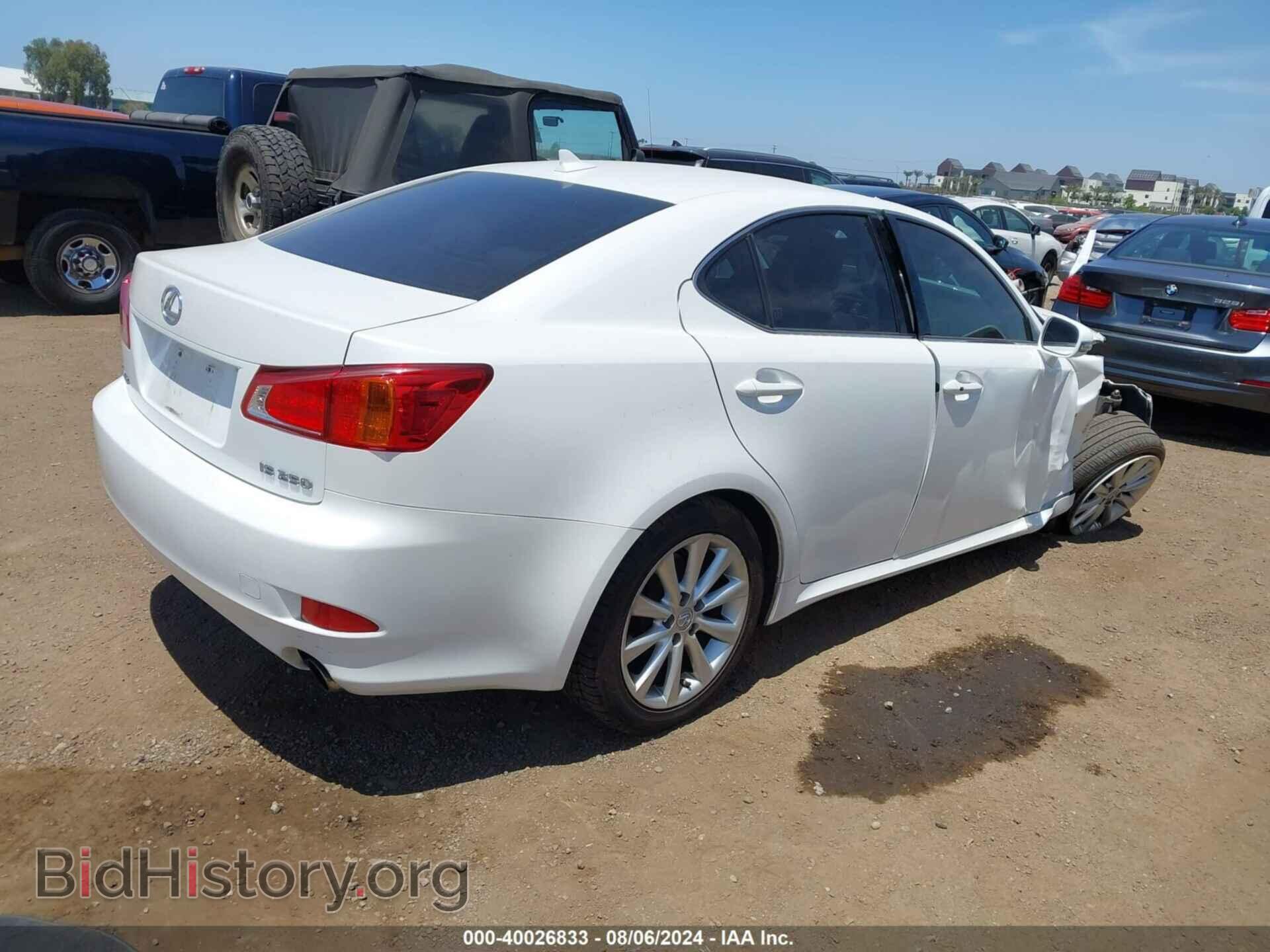 2010 LEXUS IS 250 - VIN: JTHBF5C20A2095066 - Фото 4