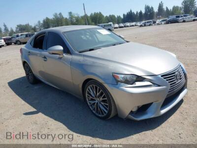 2014 Lexus IS 250, серебристый — VIN JTHBF1D22E5005122, IAAI