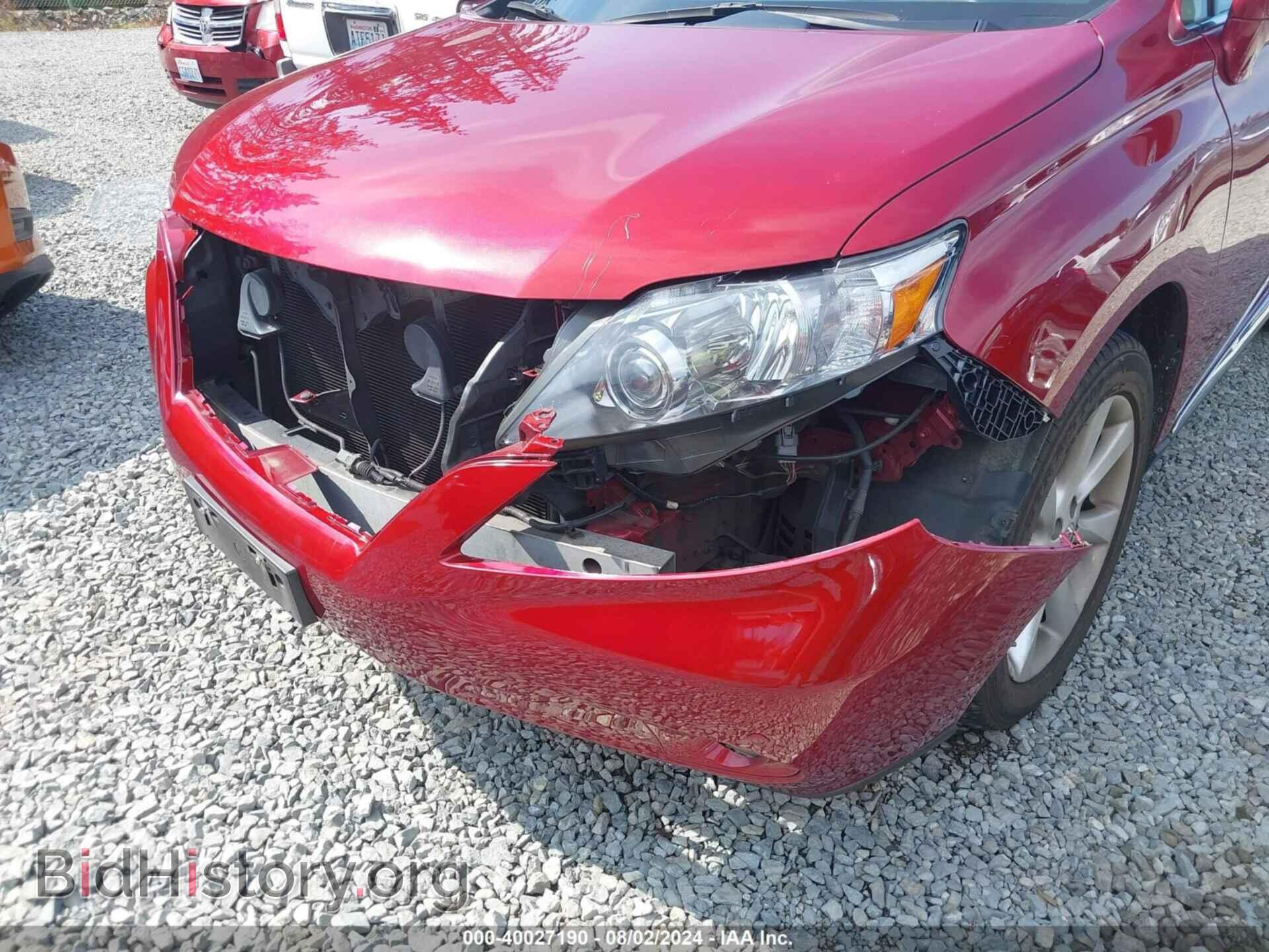 2010 LEXUS RX 350 - VIN: 2T2BK1BA4AC028112 - Фото 6