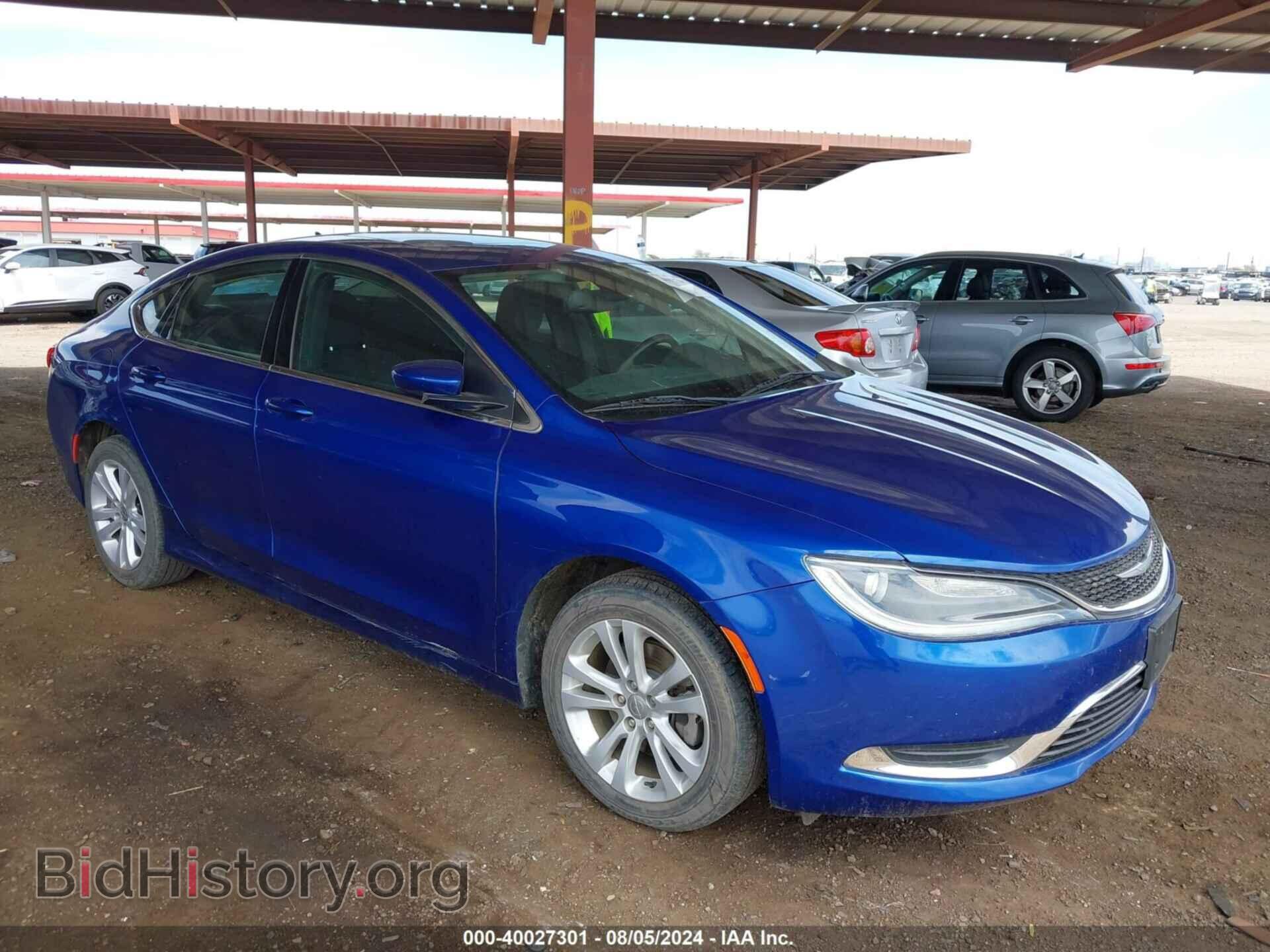 Фотография 1C3CCCAB1GN124513 - CHRYSLER 200 2016