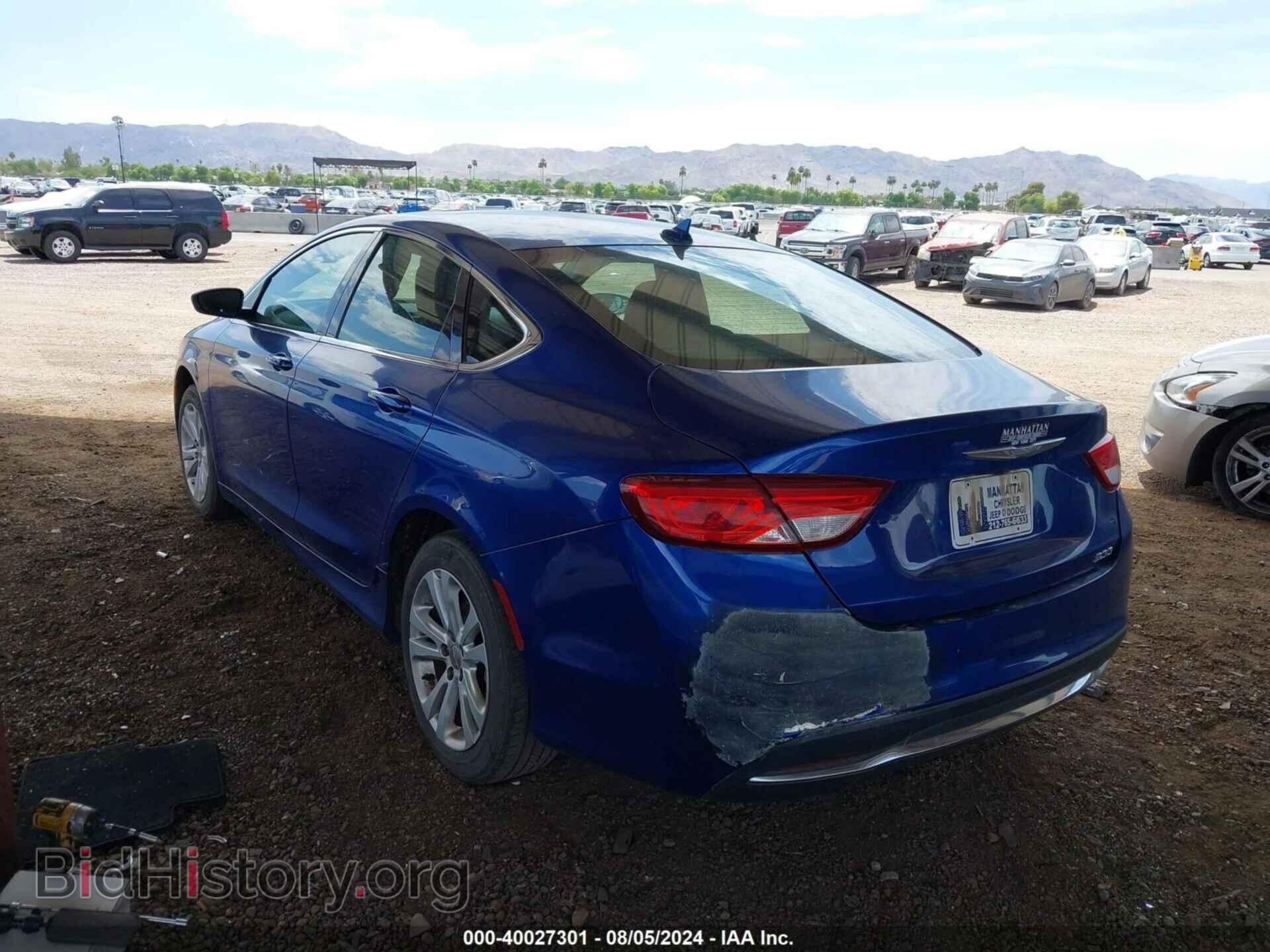 2016 CHRYSLER 200 - VIN: 1C3CCCAB1GN124513 - Фото 3