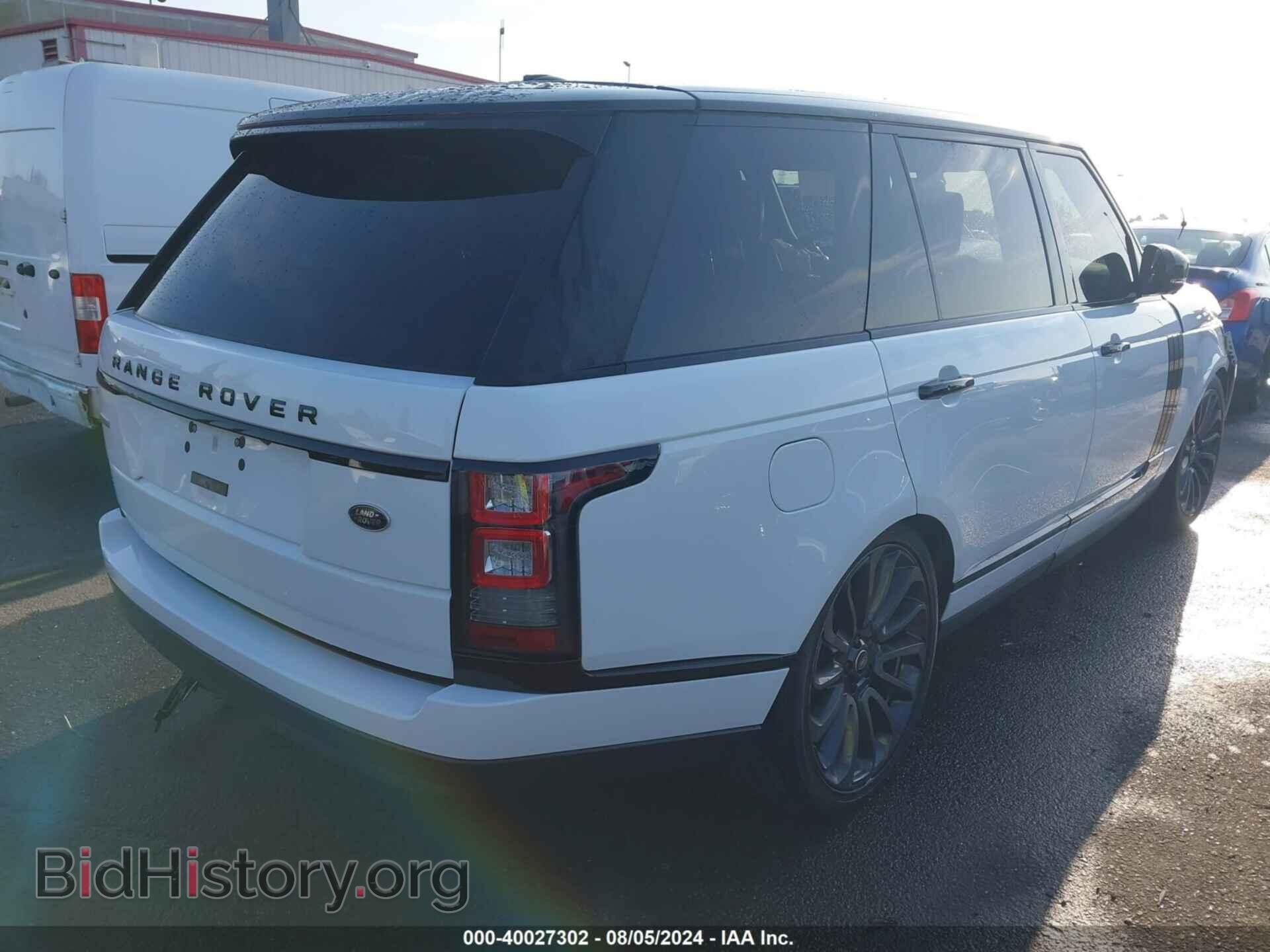 2015 LAND ROVER RANGE ROVER - VIN: SALGS3TF6FA210754 - Фото 4