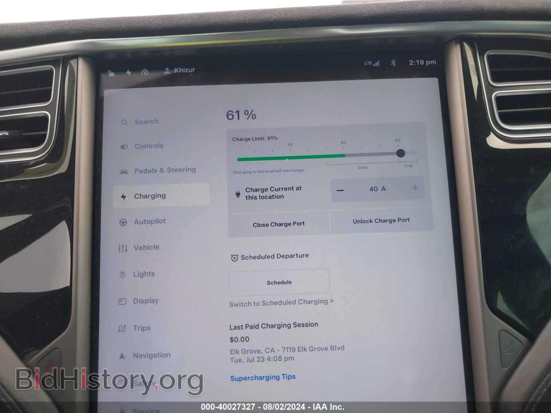 2015 TESLA MODEL S - VIN: 5YJSA1S24FF097997 - Photo 17