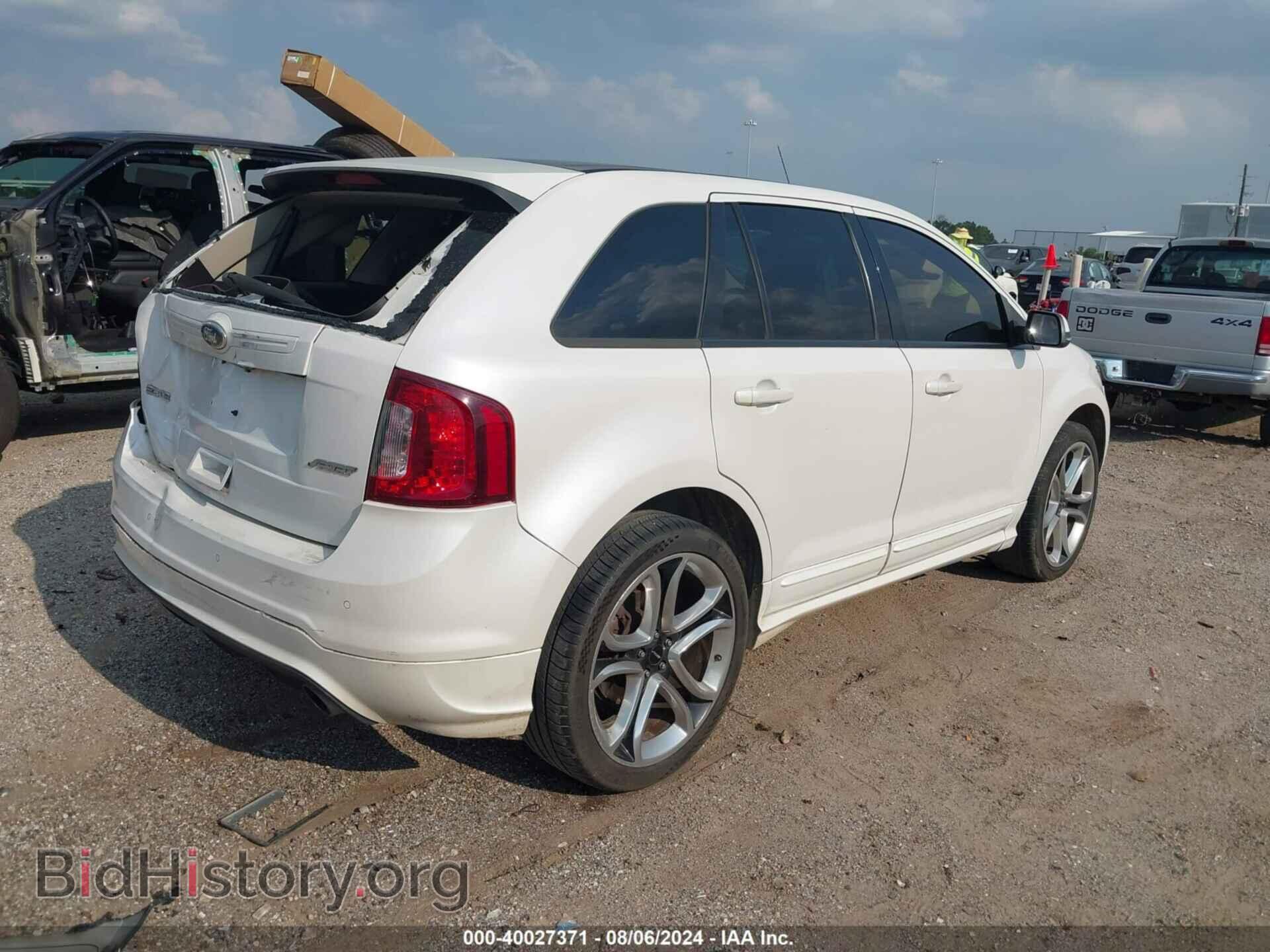 2014 FORD EDGE - VIN: 2FMDK3AK7EBA24679 - Фото 4