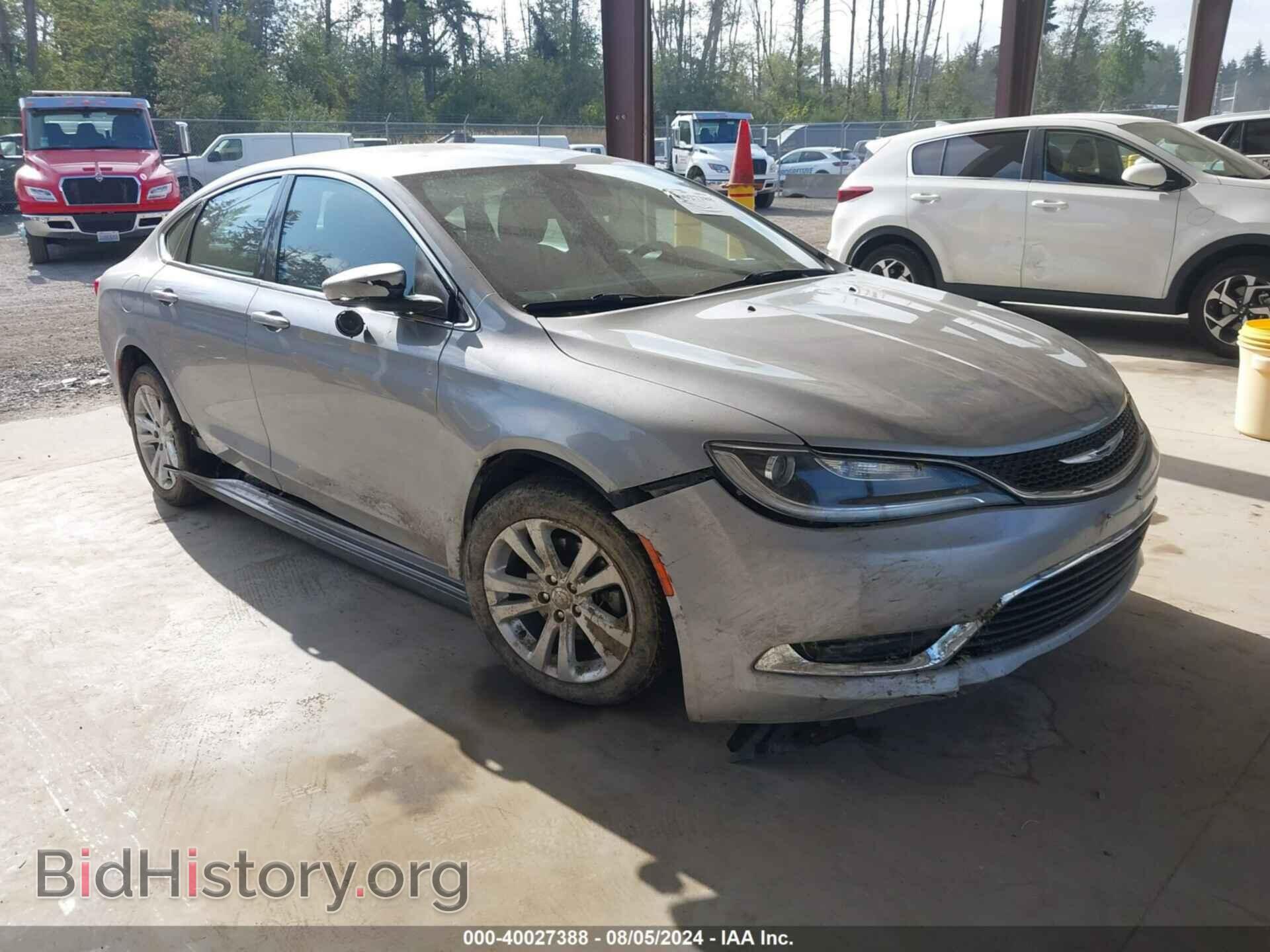 Photo 1C3CCCAB1FN633029 - CHRYSLER 200 2015