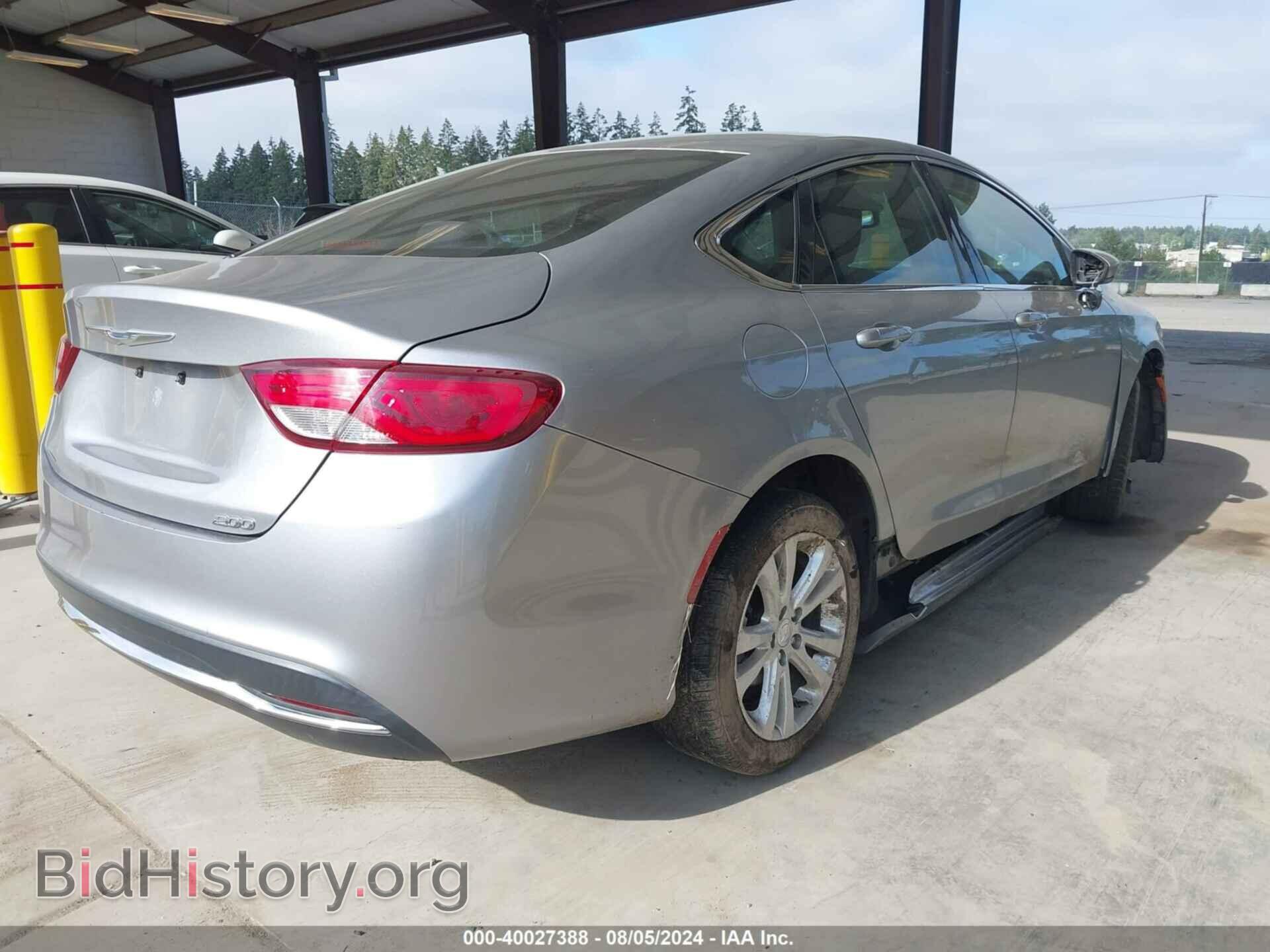 2015 CHRYSLER 200 - VIN: 1C3CCCAB1FN633029 - Photo 4