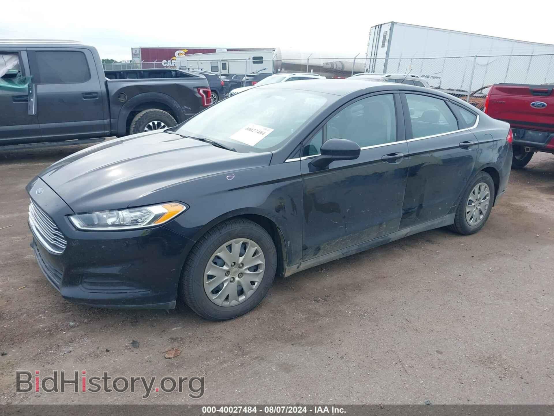 2014 FORD FUSION - VIN: 1FA6P0G70E5384418 - Фото 2