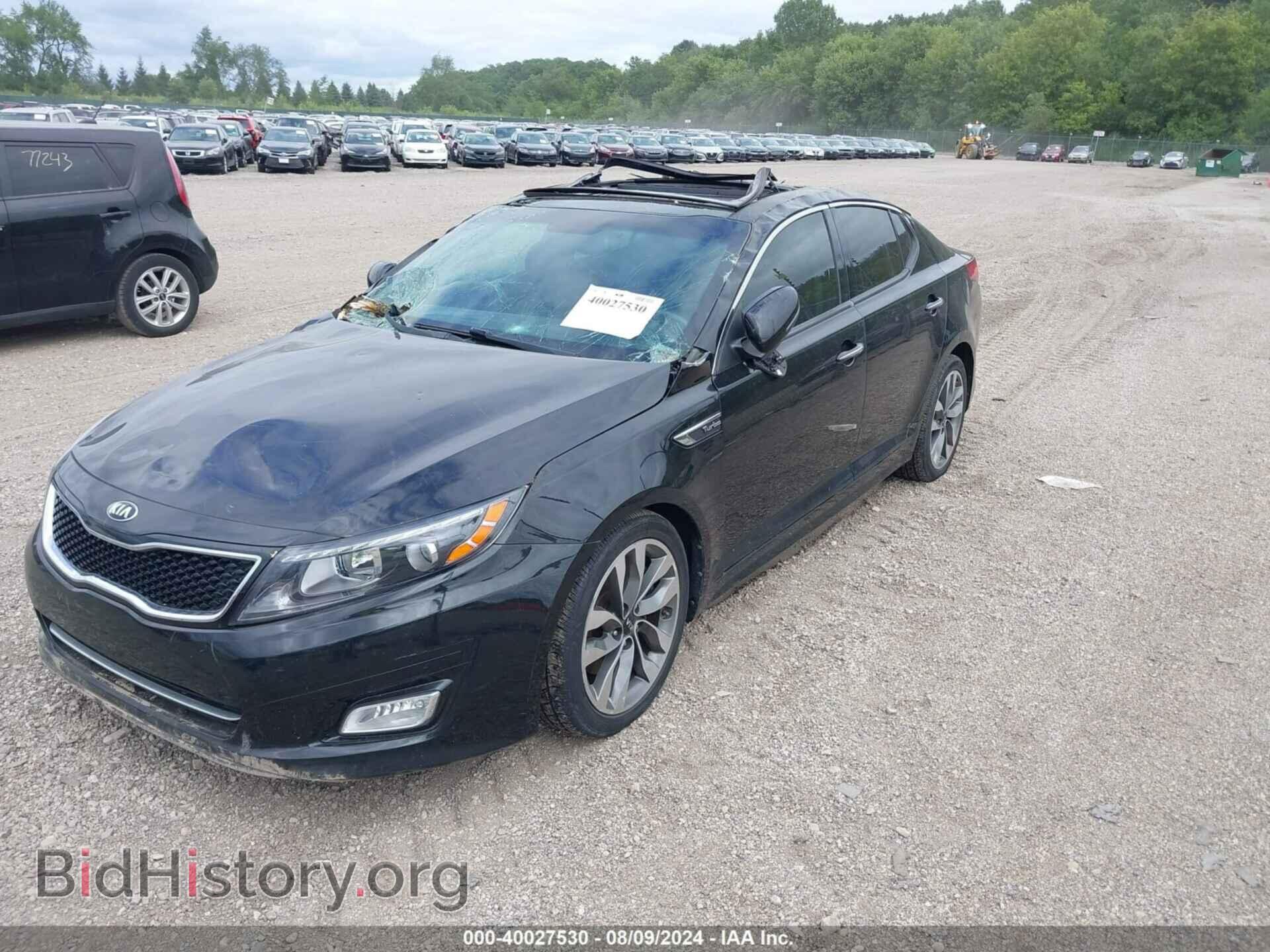 2015 KIA OPTIMA - VIN: 5XXGR4A62FG407775 - Фото 2
