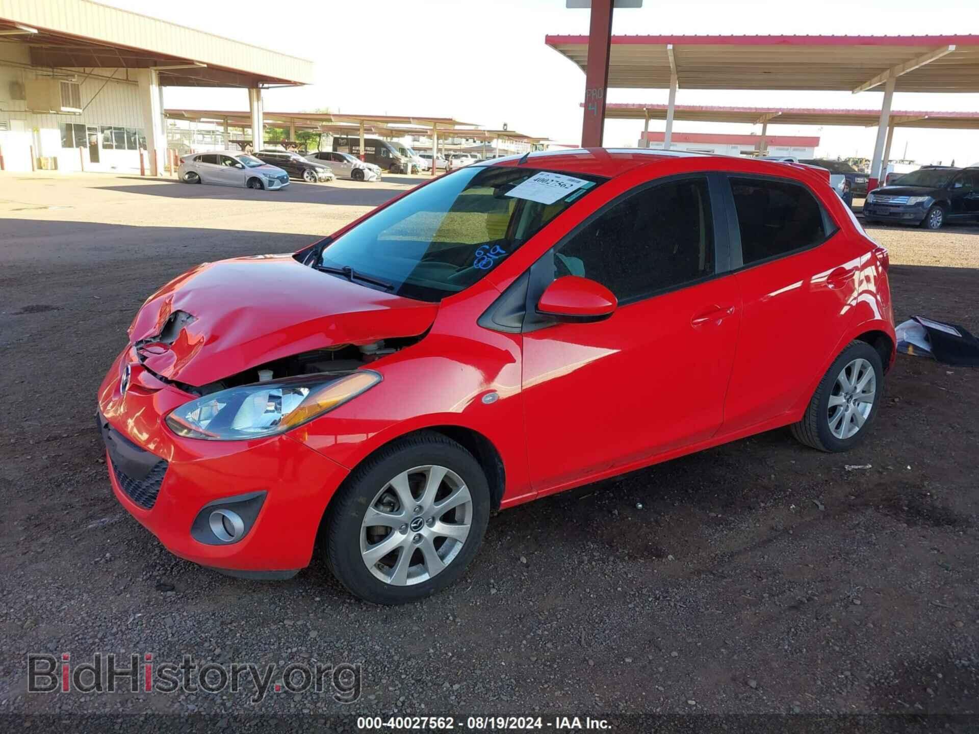 2013 MAZDA MAZDA2 - VIN: JM1DE1LY5D0160794 - Фото 2