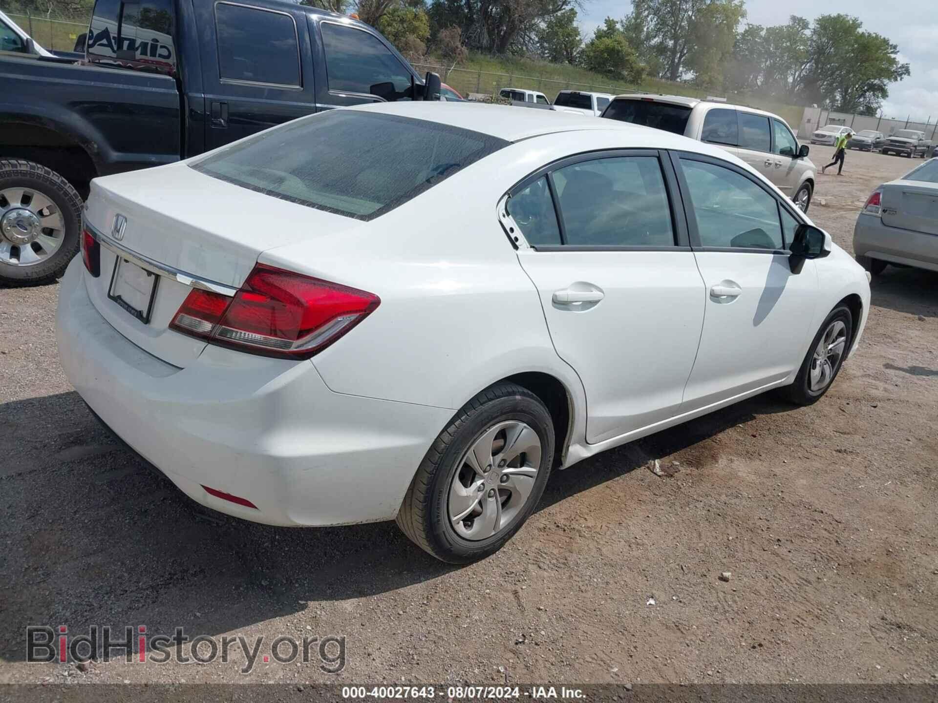2013 HONDA CIVIC - VIN: 19XFB2F51DE089657 - Фото 4