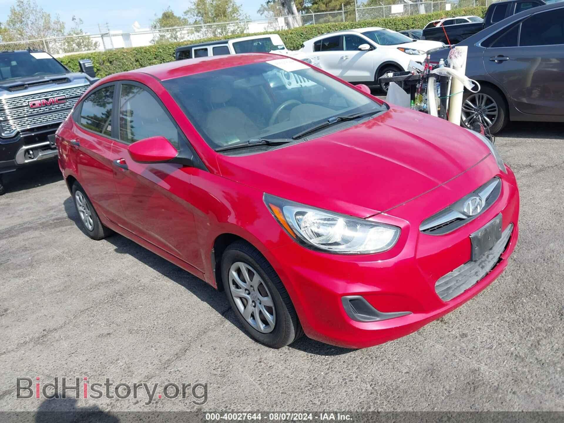 Фотография KMHCT4AE8CU076385 - HYUNDAI ACCENT 2012