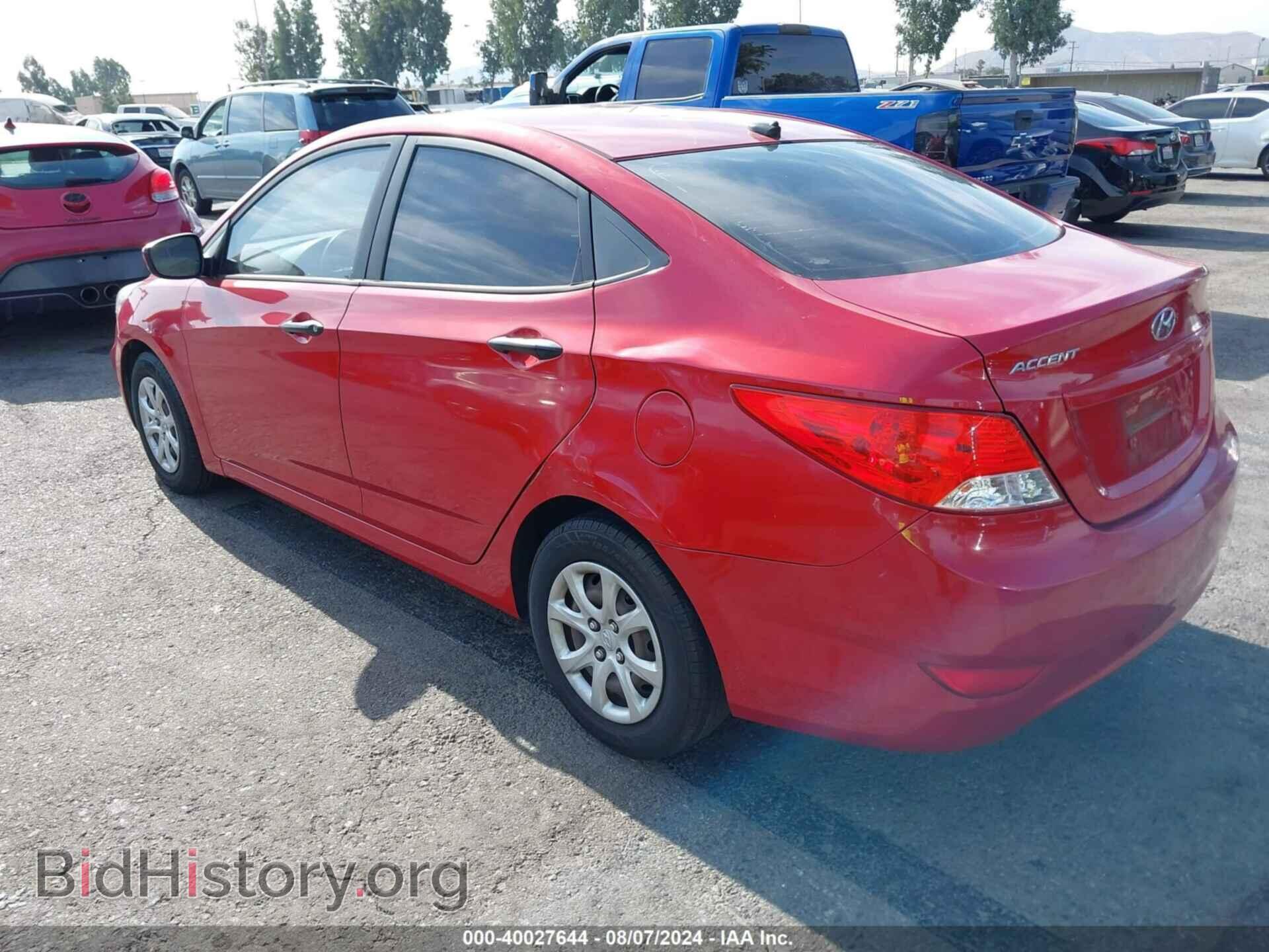 2012 HYUNDAI ACCENT - VIN: KMHCT4AE8CU076385 - Фото 3